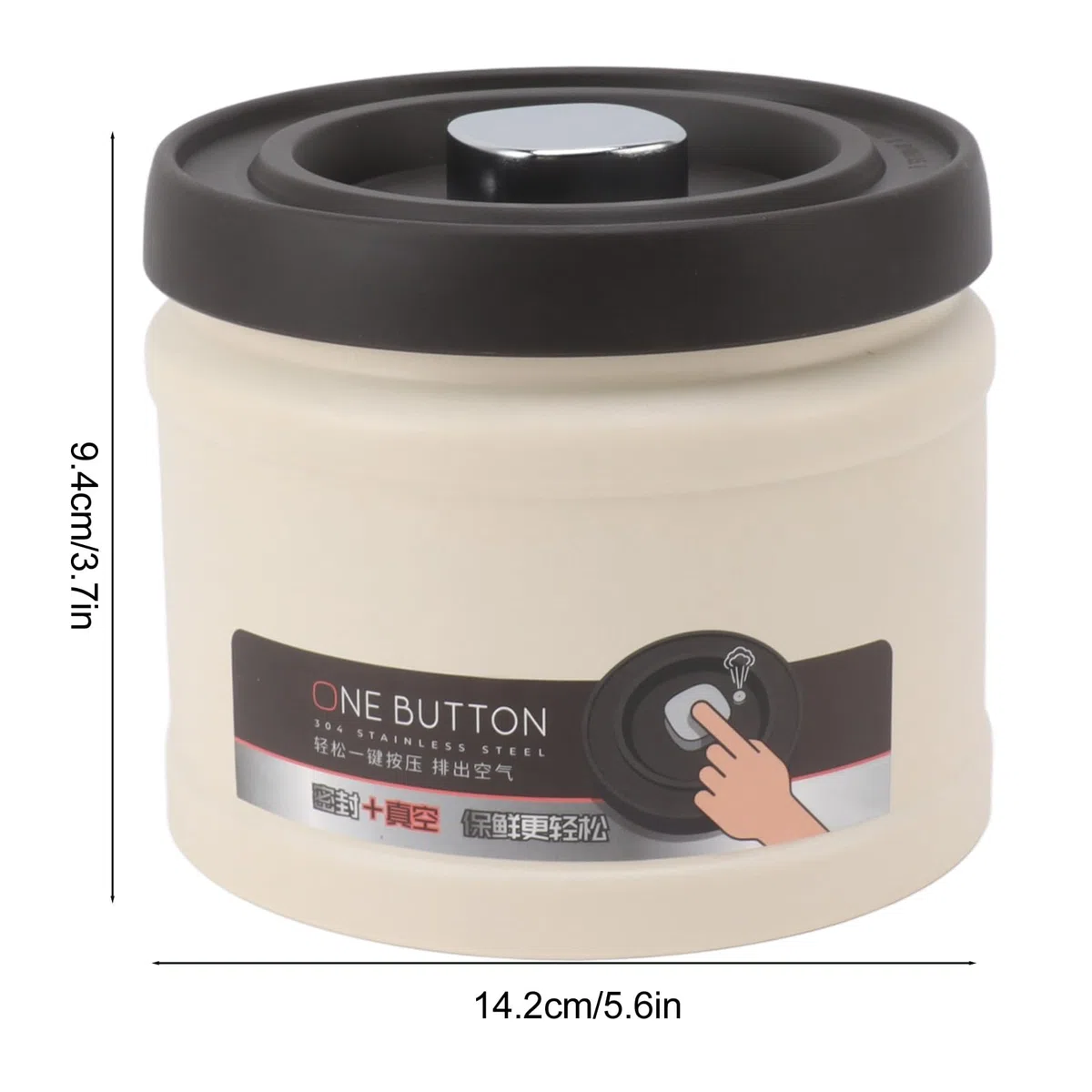 Contenitore ermetico per riso, impilabile, trasparente, con data, 5 kg, organizer per alimenti da cucina, ermetico, per riso, farina, snack, zucchero