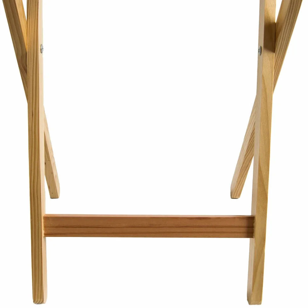 Home Vida Tavolino Pieghevole, in Legno, Colore: Naturale