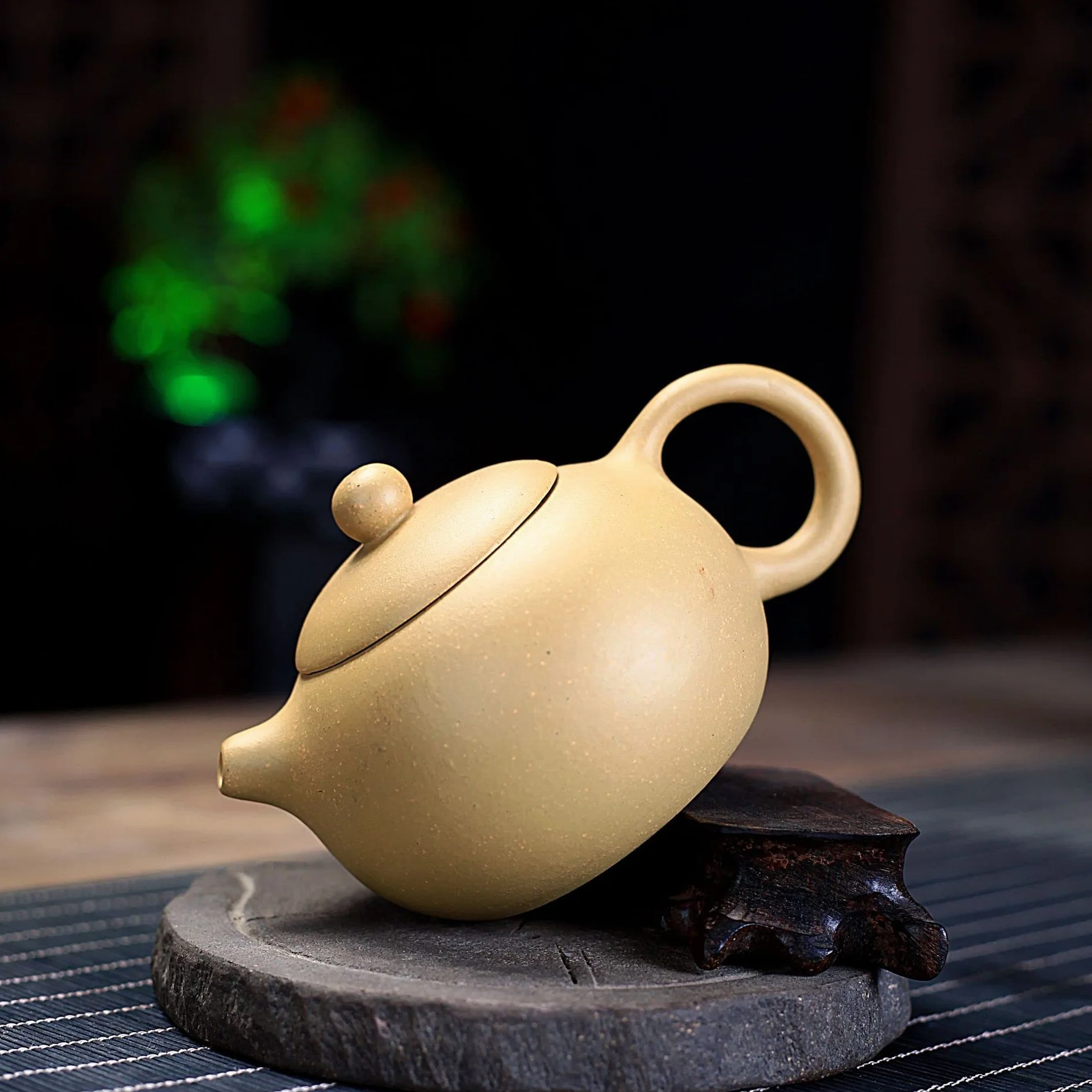 Teiera in argilla da 200 ml cinese Yixing Zisha fatta a mano viola sabbia gialla fango piccolo Xishi Tea Pot Kungfu infusione tè sfuso tè