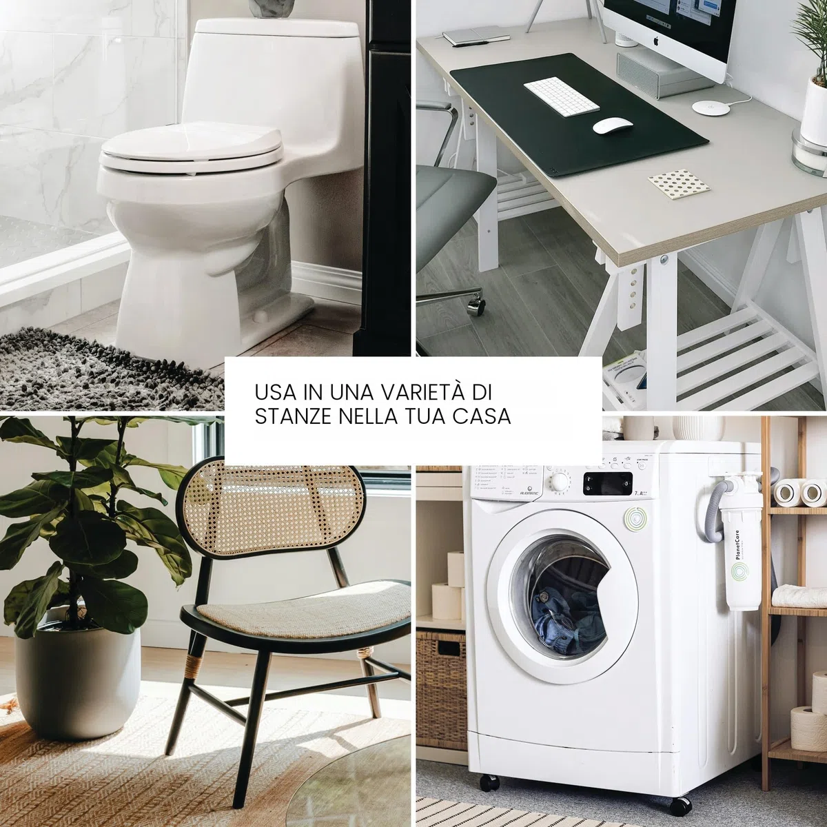iDesign Cade Cestino spazzatura per bagno o cucina, Piccola pattumiera bagno in plastica, Cestino design per cosmetici, bianco