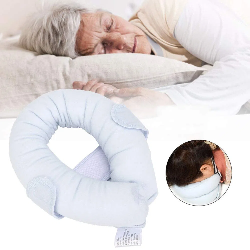 Cuscino antidecubito delicato sulla pelle Previene il cuscino antidecubito per la testa Polso Gamba per uso ufficio per uso(blue, M)