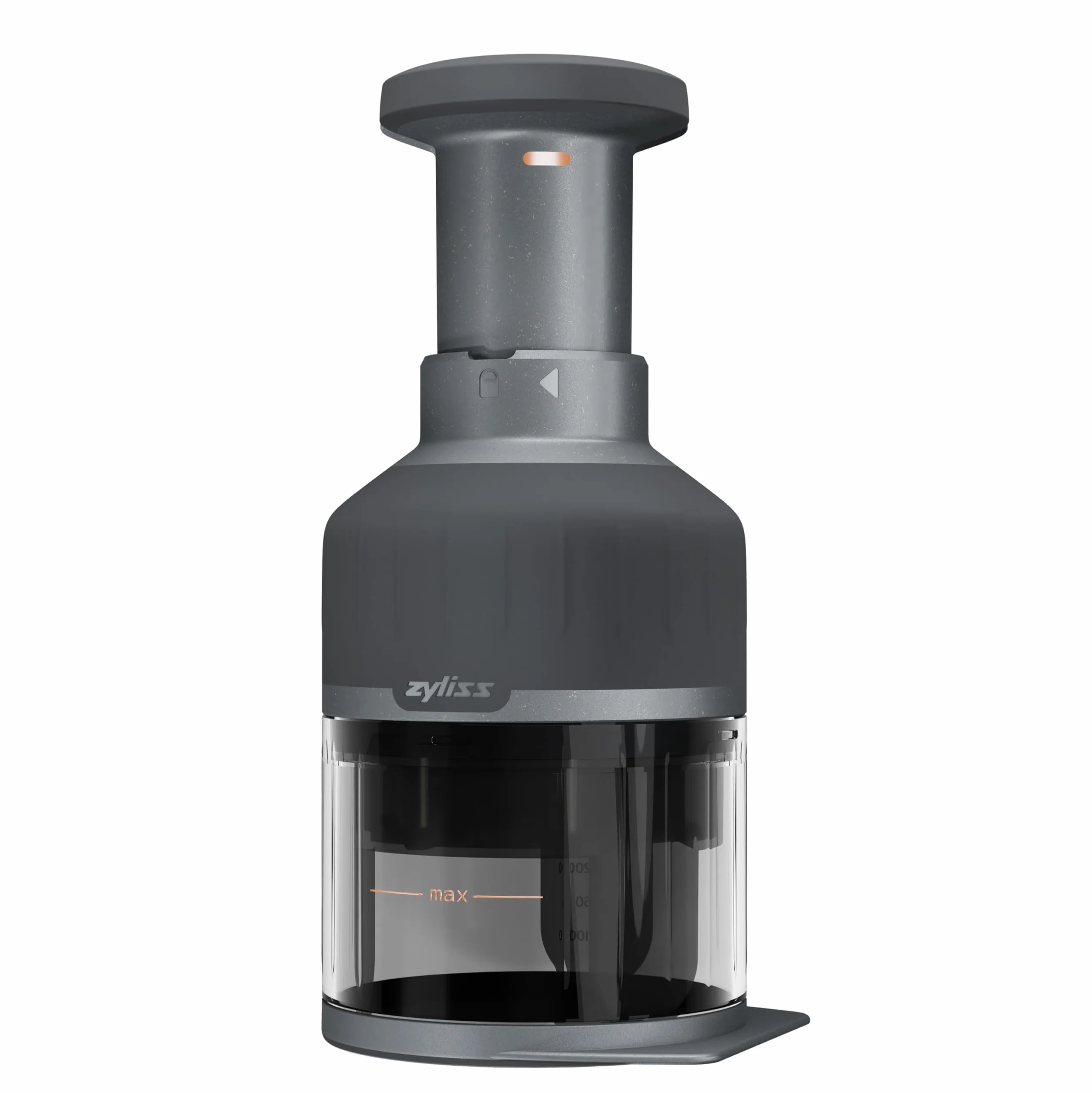 Zyliss Zick Zick 3 - Tritatutto Manuale da Cucina, Lama Ultra Affilata Rotante in Acciaio Inossidabile, Trita Verdure, Frutta, Cipolle, Carne Erbe e Altro, Trita Verdure a Mano, Accessorio da Cucina