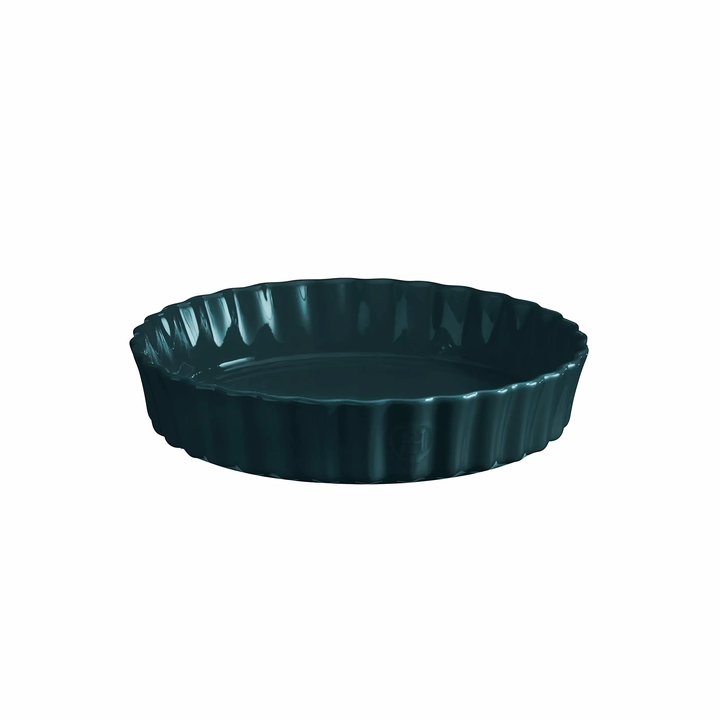 Emile Henry 736024 Tortiera alta/piatto per torta 24 cm, ceramica Belle-Ile
