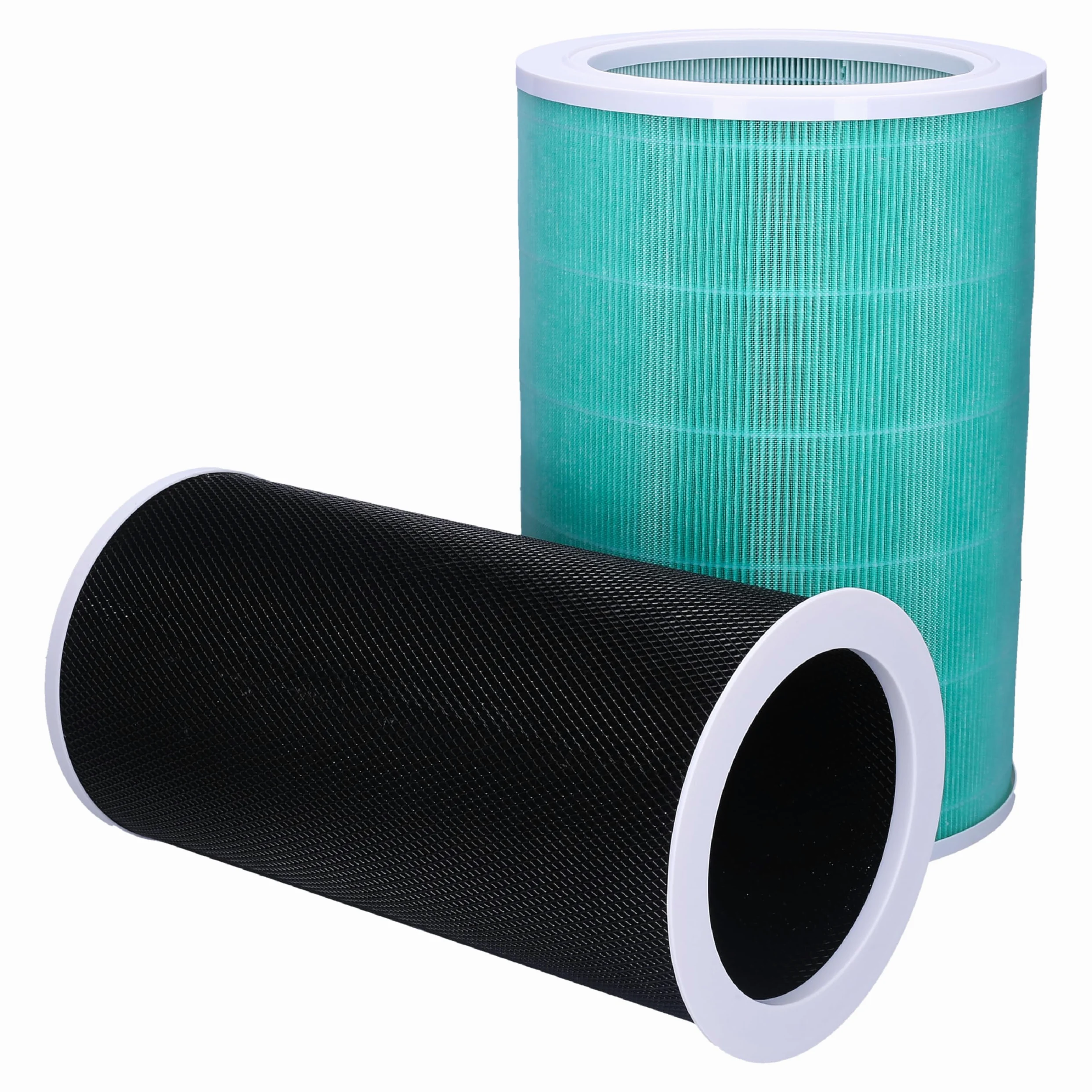 Wessper Filtro Hepa Compatibile Con Il Depuratore D'aria Xiaomi, Filtro Di Ricambio Di Alta Qualità | Filtro A Carbone Attivo Con Formula Anti Formaldeide Per Xiaomi Mi/2/2S/2H/3/3H/PRO/MAX | Verde