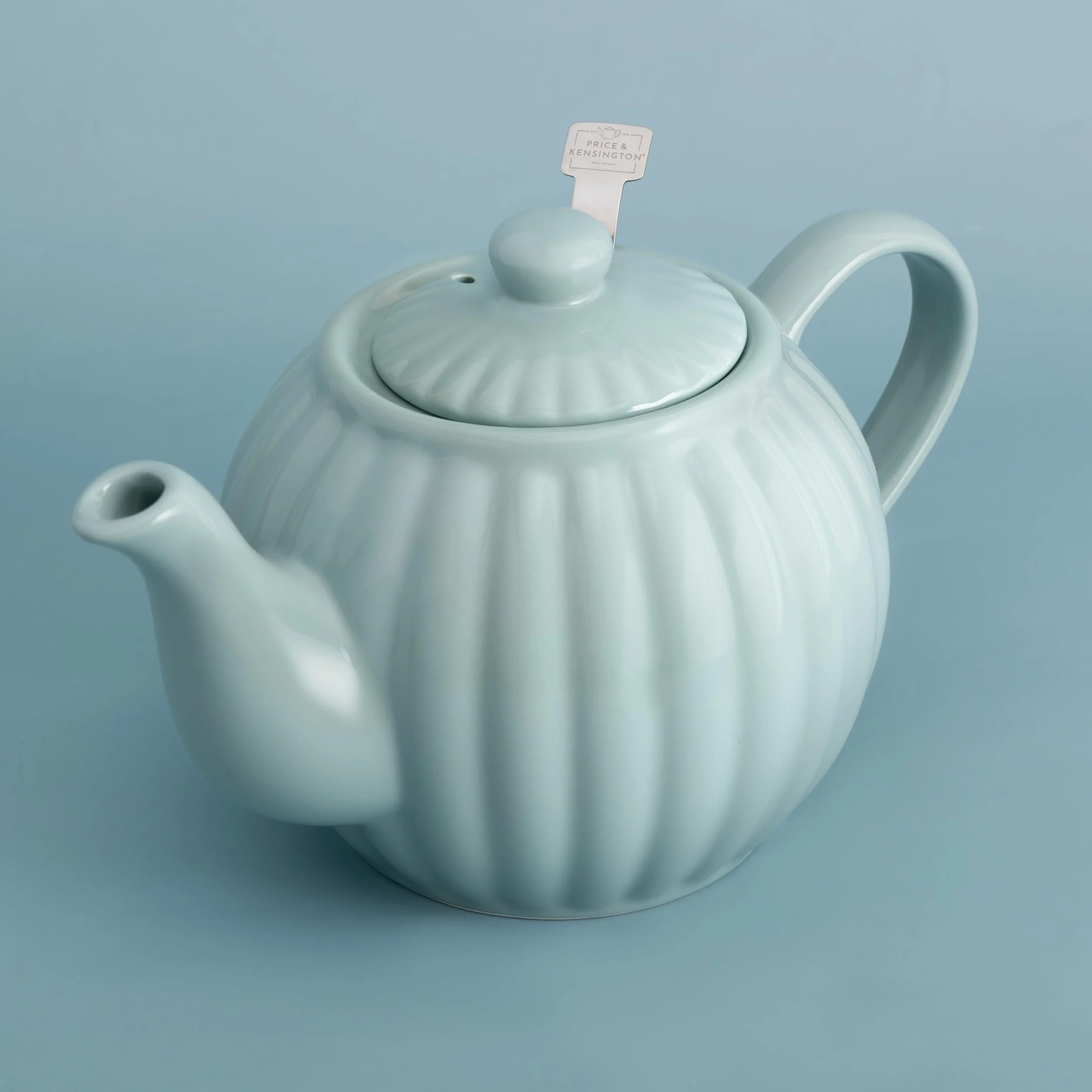 Price & Kensington Luxe - Teiera da 6 tazze in gres, 1100 ml, colore: carta da zucchero