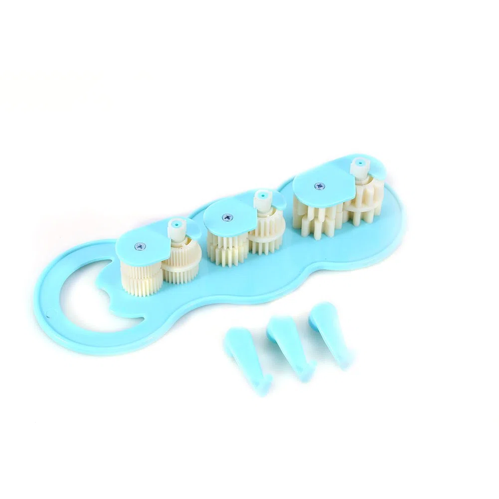 Dioche Nuova Carta Quilling Piegatore Plastica Macchina di Piegatura Mestiere di Carta Avvolgitore di Carta Trapuntato Arte Fai da Te Staccabile Manovella Piega e Effetto Onda