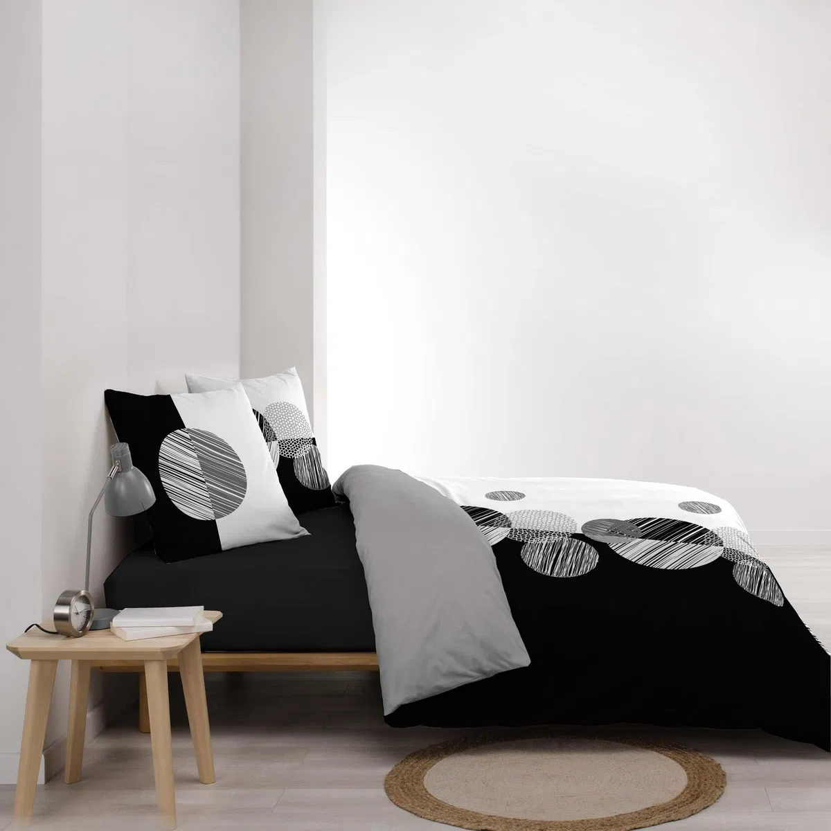Douceur d'Intérieur Stormi Parure da 3 Pezzi, 260 x 240 cm, 100% Cotone