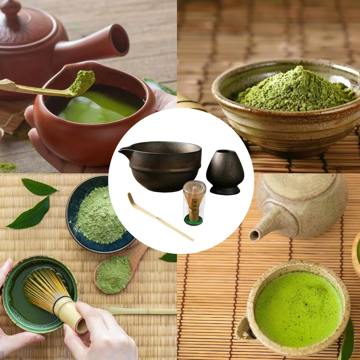 Set di fruste Matcha, ciotola e frusta Matcha, Set da tè Matcha, Ciotola Matcha con beccuccio, Set di paletta per frusta Matcha, Kit per cerimonia del tè, Porta frusta Matcha, Set da cerimonia Matcha,