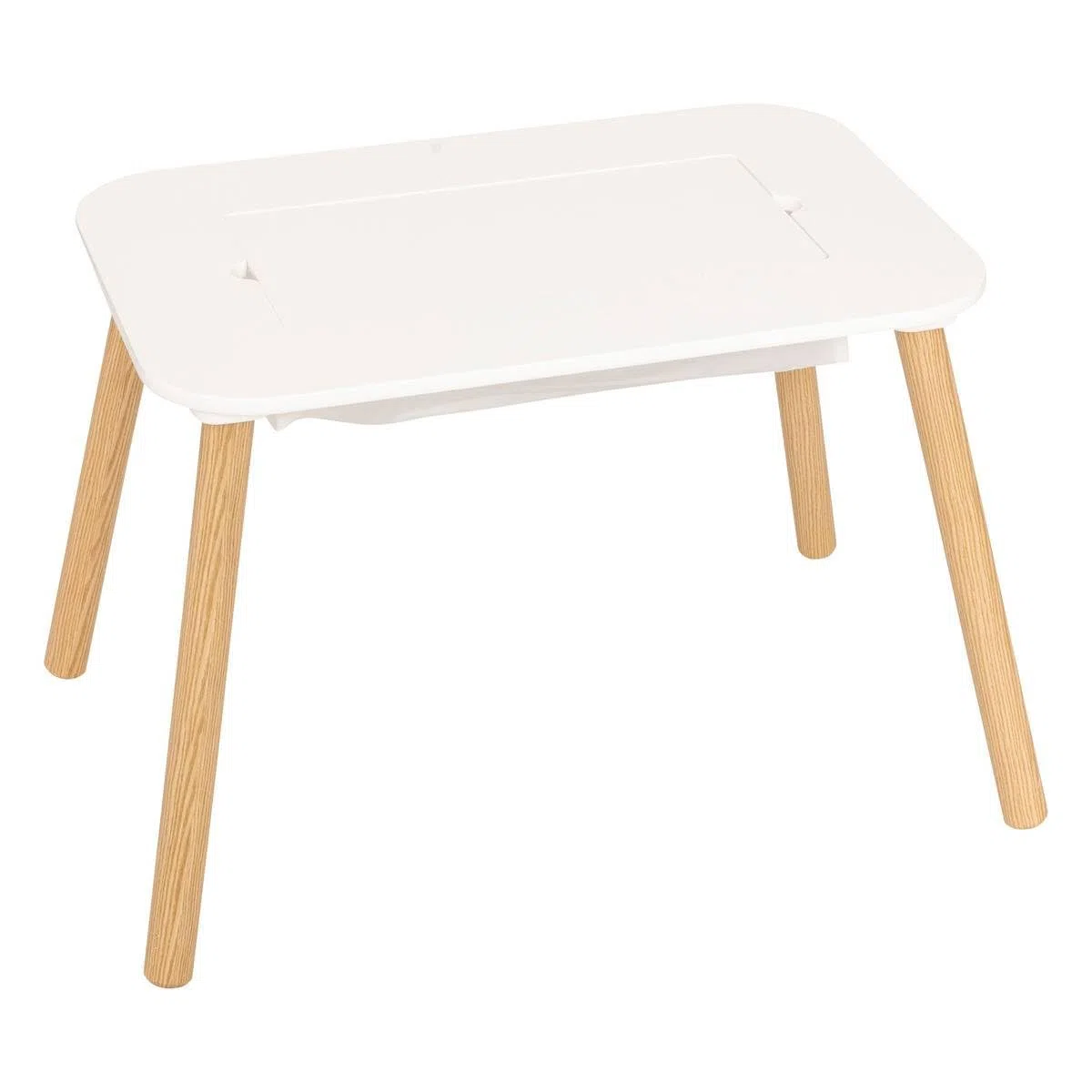 ATMOSPHERA CREATEUR D'INTERIEUR - Tavolino per bambini buldy bianco 68,5x43 cm