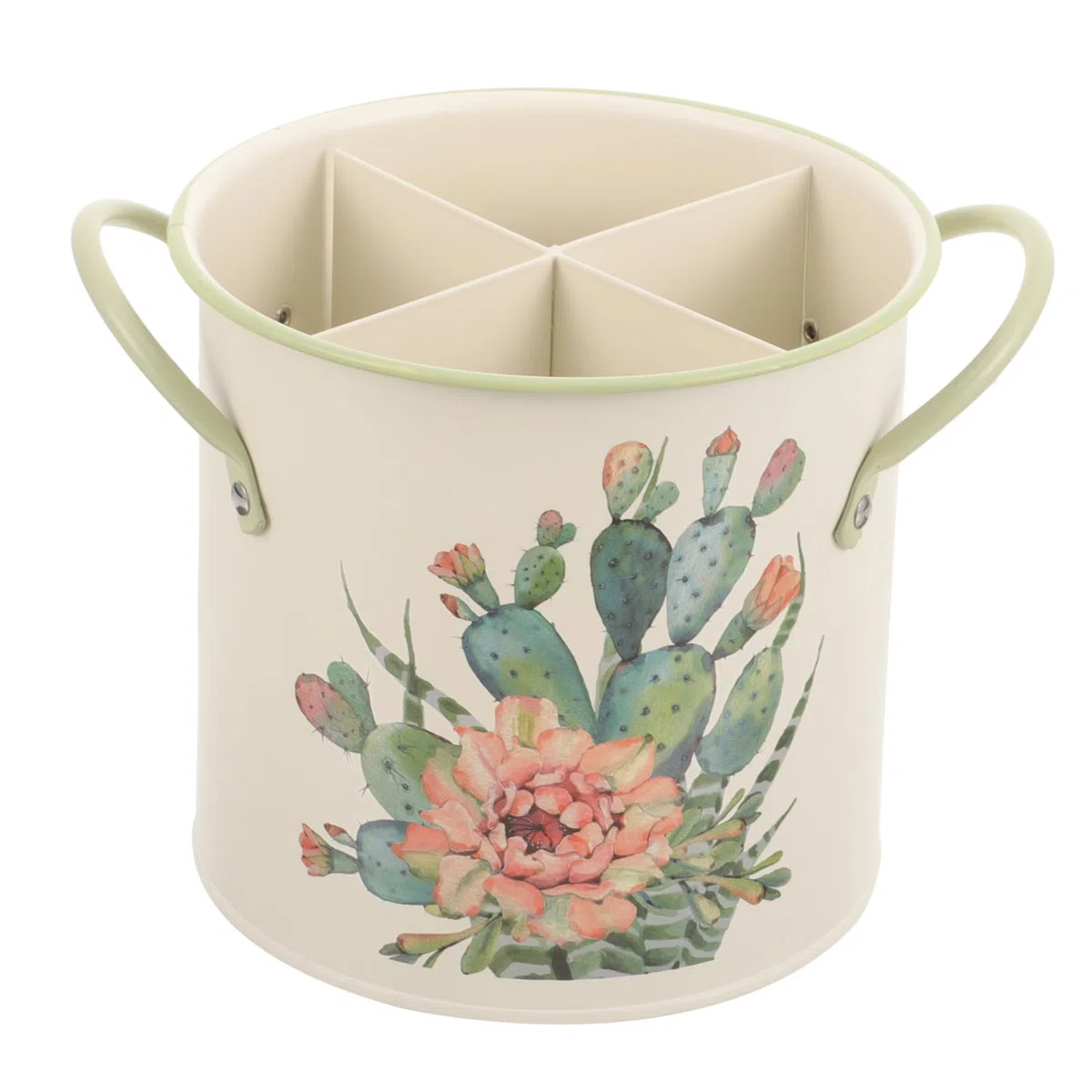 Porta Bacchette Decorativo con Secchiello Supporto Portatile per Utensili da Cucina Organizer per Bacchette Appoggia Cucchiaio Design Elegante Funzionale