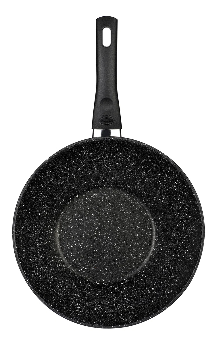 BALLARINI Vipiteno wok, alluminio antiaderente, rotondo, 28 cm, Made in Italy