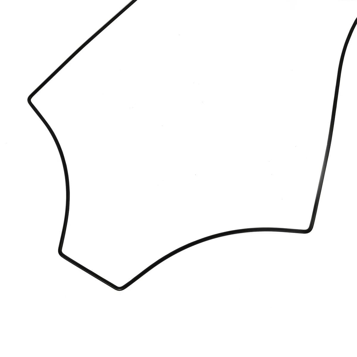 Set di 10 grucce in metallo per costume da bagno, colore: nero