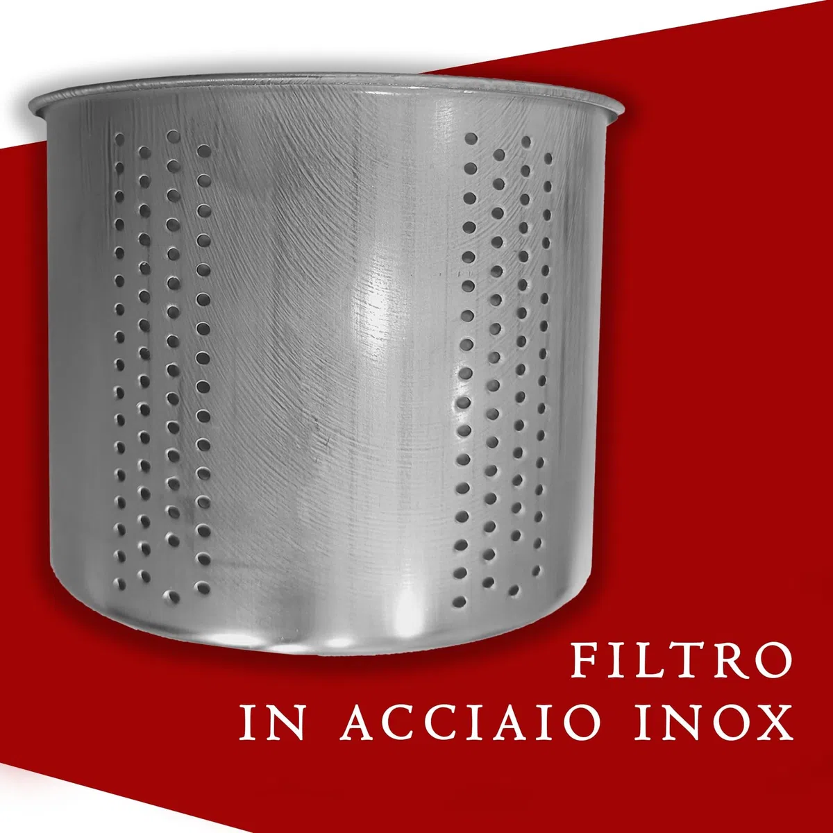 ESTO Torchietto Premitutto per Melanzane, 1,5/3 / 5 kg, Torchio Premitura Mirto e Nocino per Conserve Succhi e Premute, in Acciaio Inox Alimentare, Piccolo Medio Grande, Pressa Manuale (3 Litri)