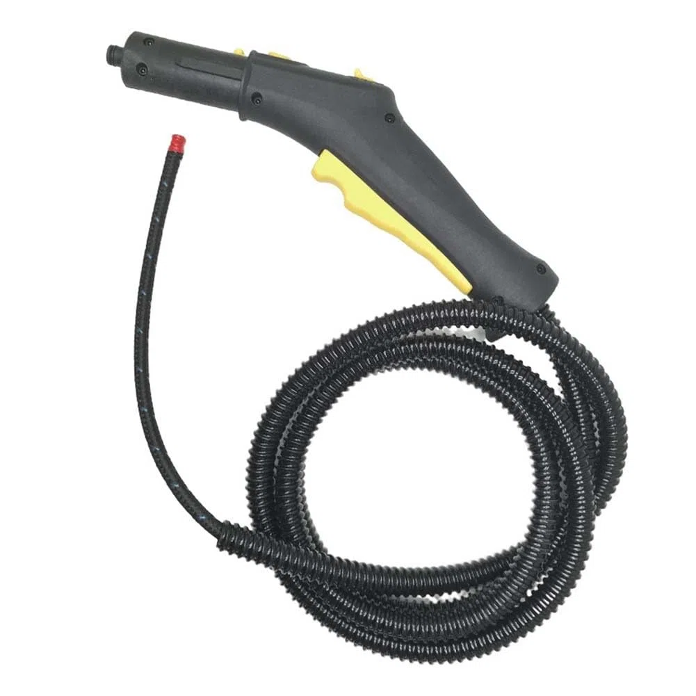 EasyByMall Karcher Tubo di ricambio per pulitore a vapore per modelli SC1, SC2, SC3, SC4 e CTK10 - 4.322-048.3/43220483, tubo flessibile resistente con maniglia di controllo dell'interruttore del