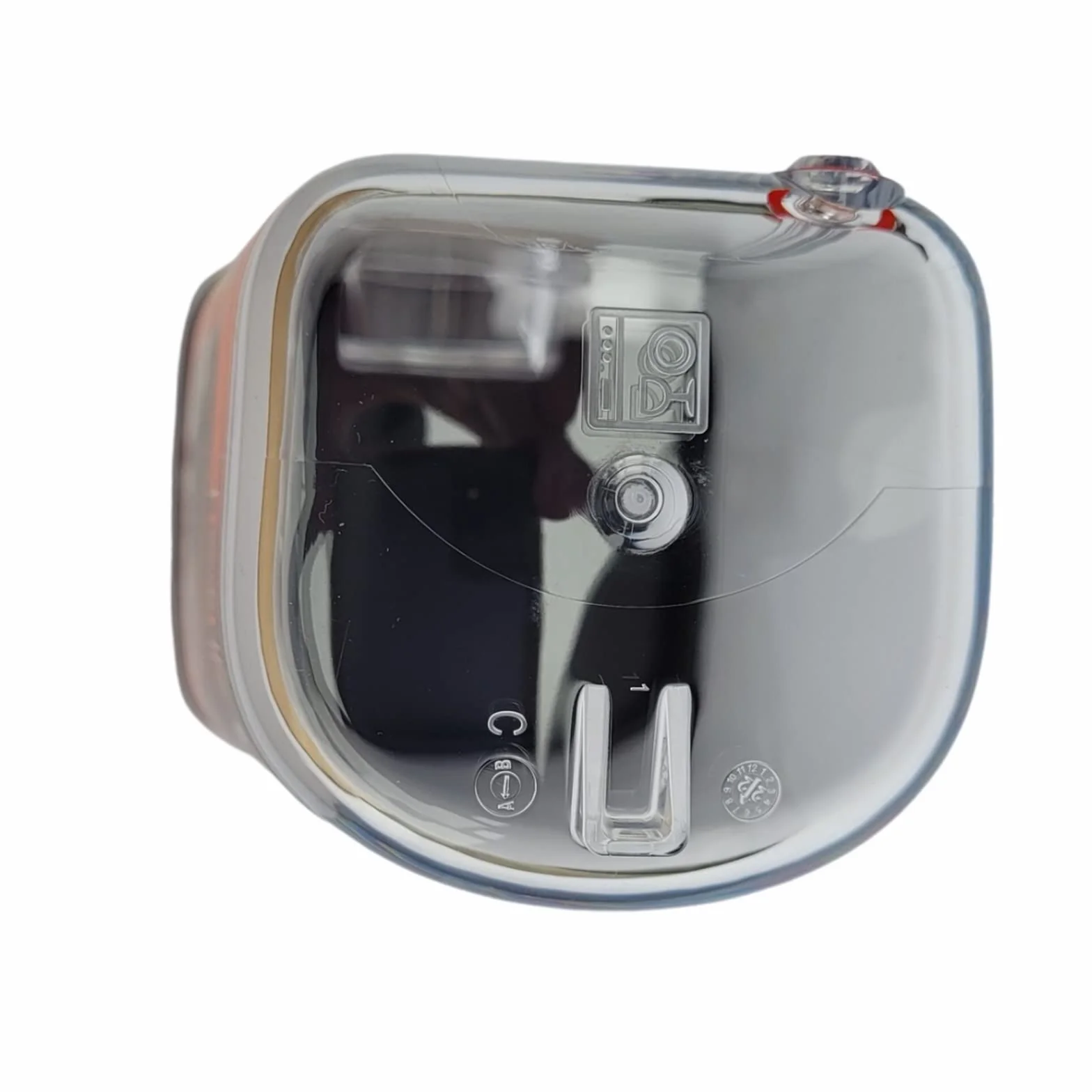 Philips Contenitore per latte (versione C) per macchina da caffè LatteGo, nero, argento, trasparente
