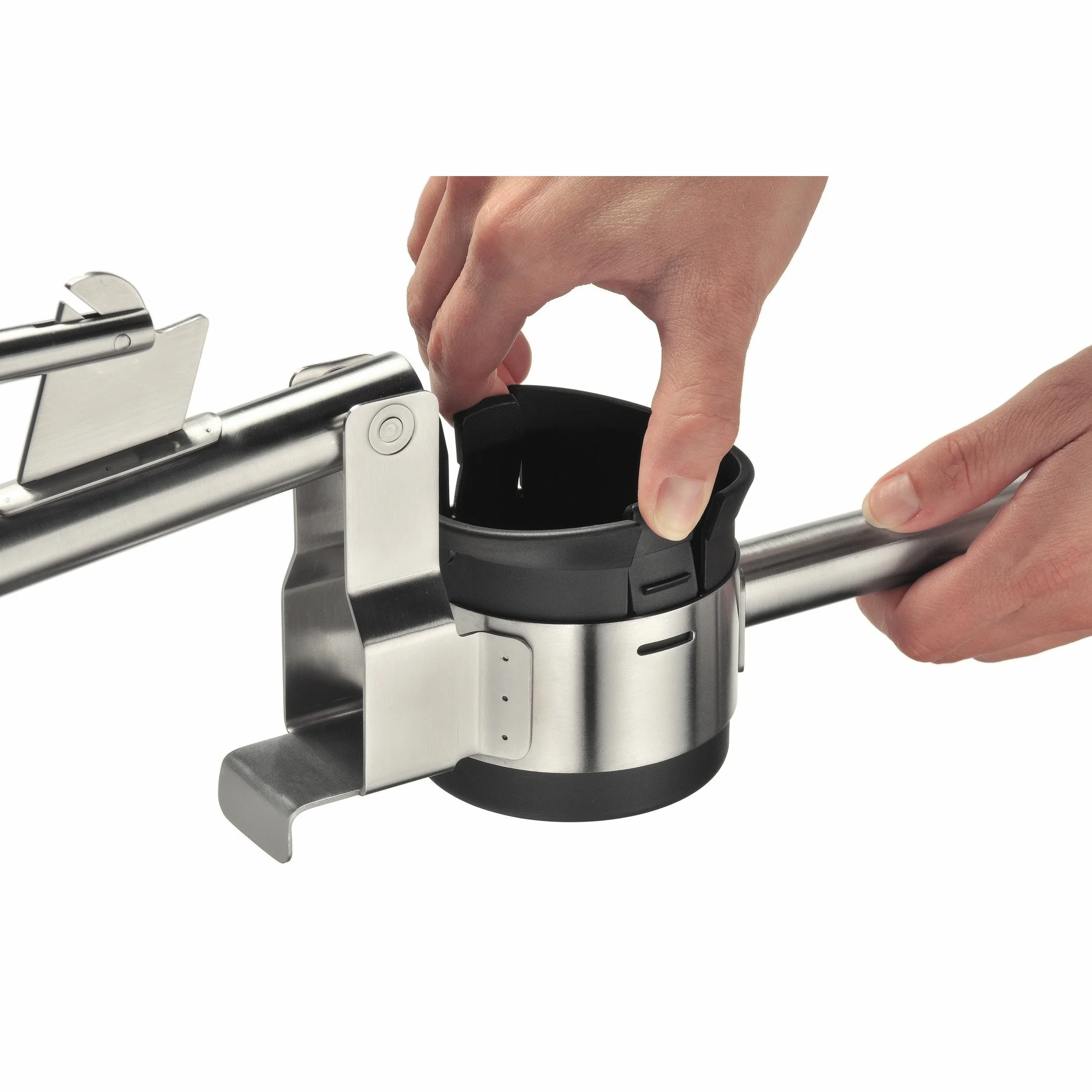 WMF Multi Stampa 35 cm Profi Plus Cromargan in Acciaio Inox, plastica e parzialmente opacizzato