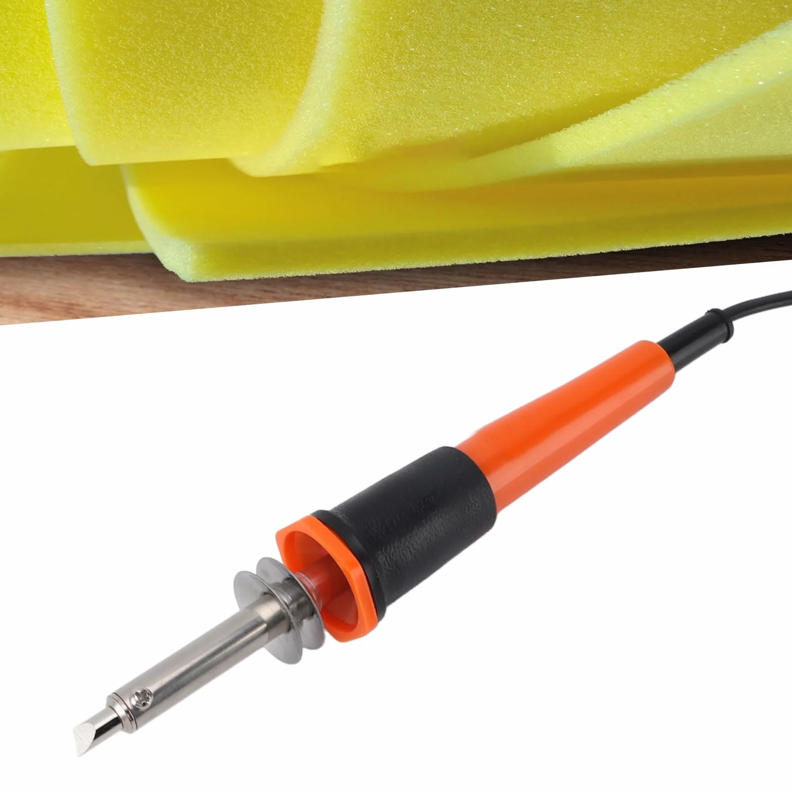 Fdit Kit di Utensili per Taglierina Elettrica a Coltello Caldo, Set di Taglierina Termica da 27 Pezzi con 16 Lame e Supporto in Metallo 400 ℃ Ad Alta Temperatura per Plastica in Legno (EU 220V)