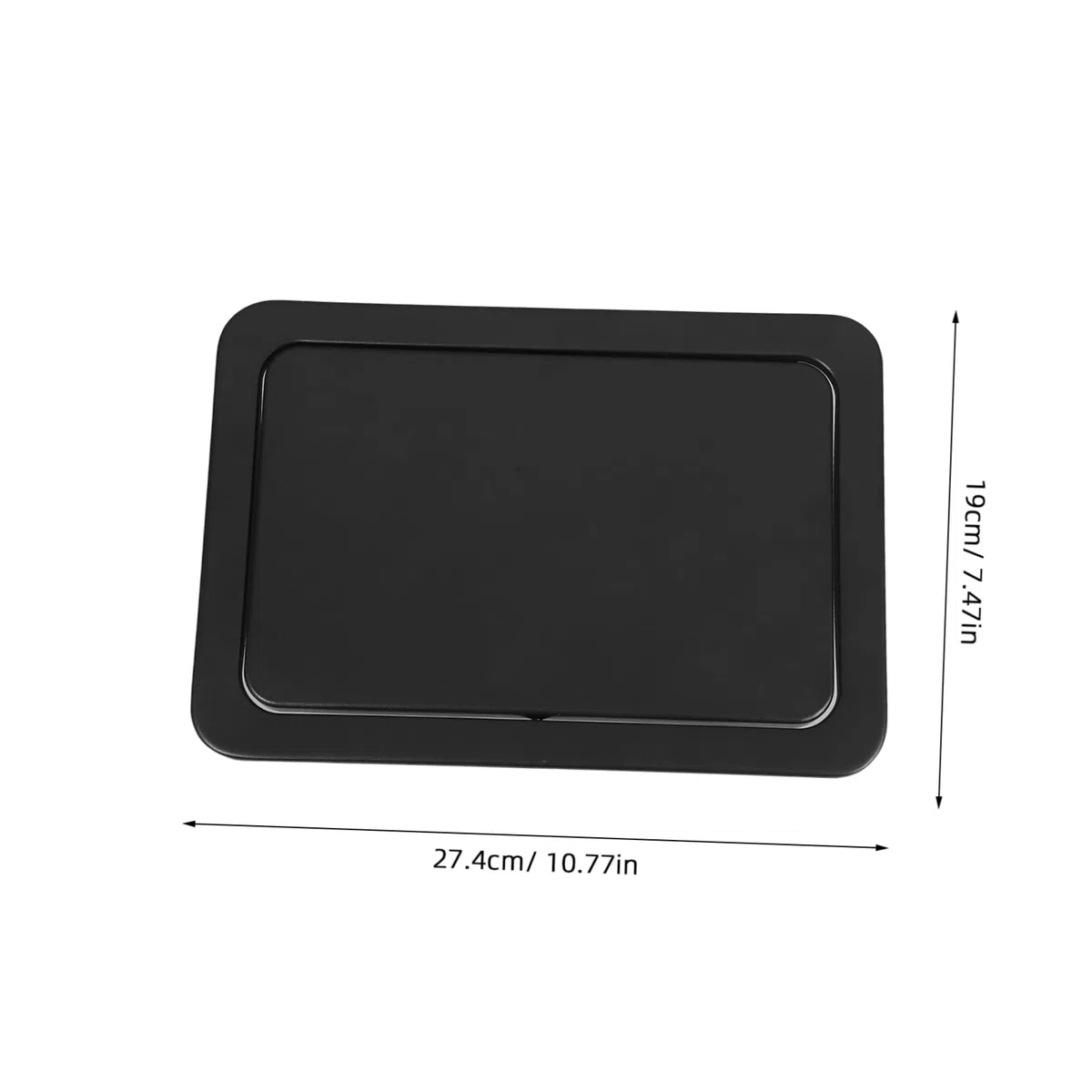 MAGICLULU Coperchio per Pattumiera Sottolavello in Acciaio Inossidabile, Design a Ribaltina, per Cucina e Bagno, Accessorio