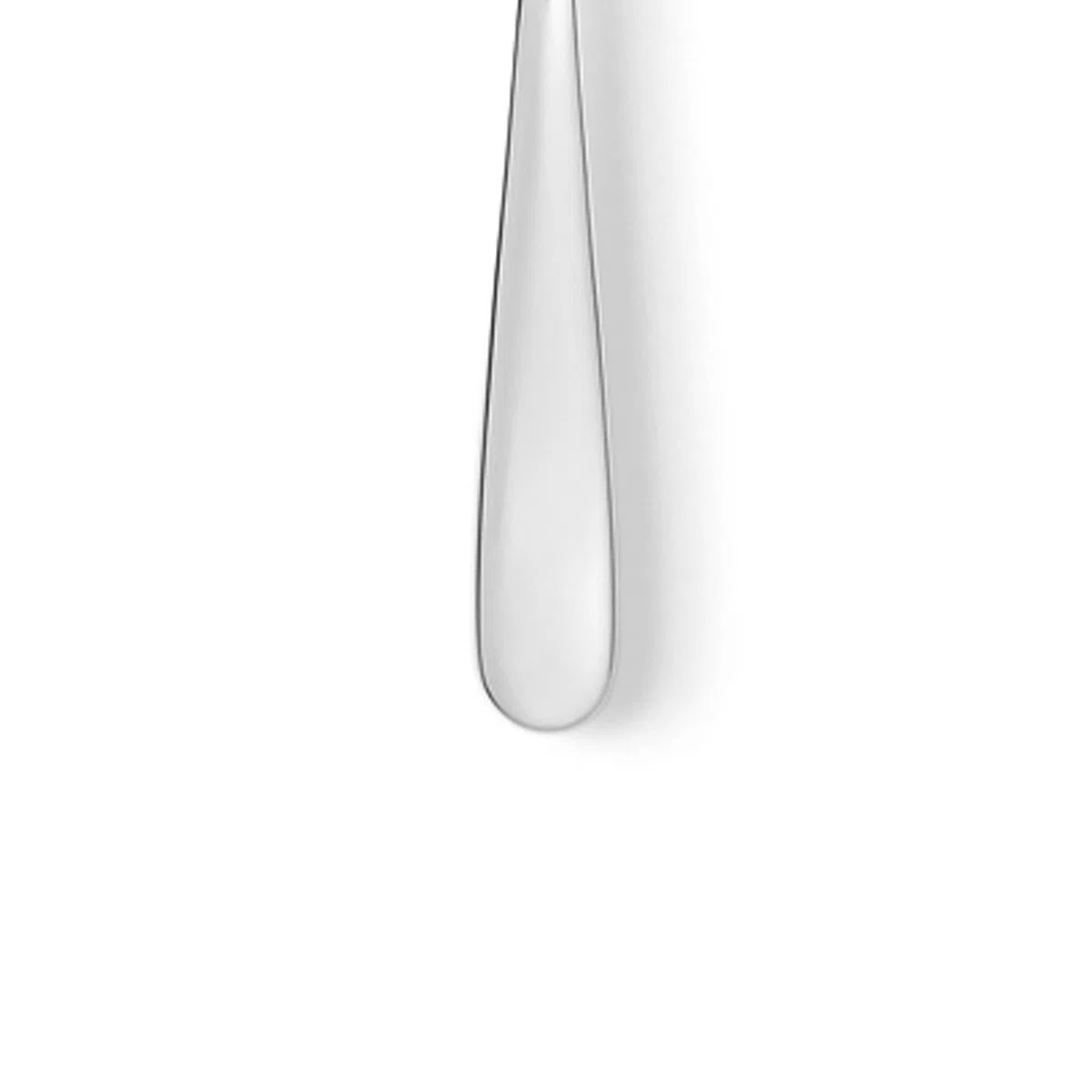 Alessi 5180/9 Nuovo Milano Cucchiaino da Moka in Acciaio Lucido, Set da 6