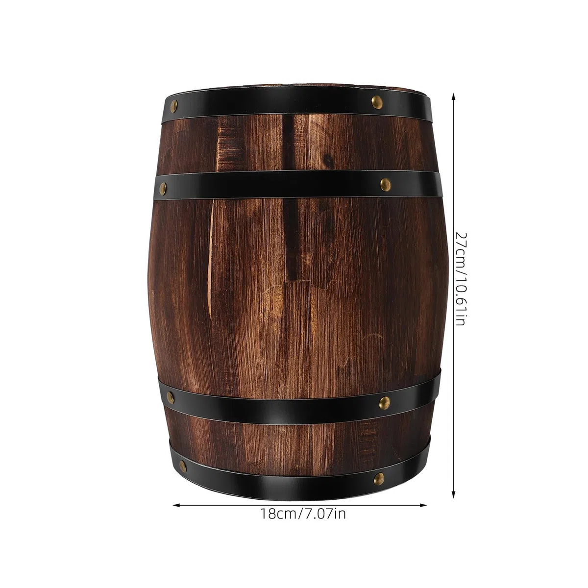 STOBAZA Botte Design Versatile e Facile da Posizionare in Quercia Stili multipli per e Birra per Spazi Commerciali e Bar Stili multipli