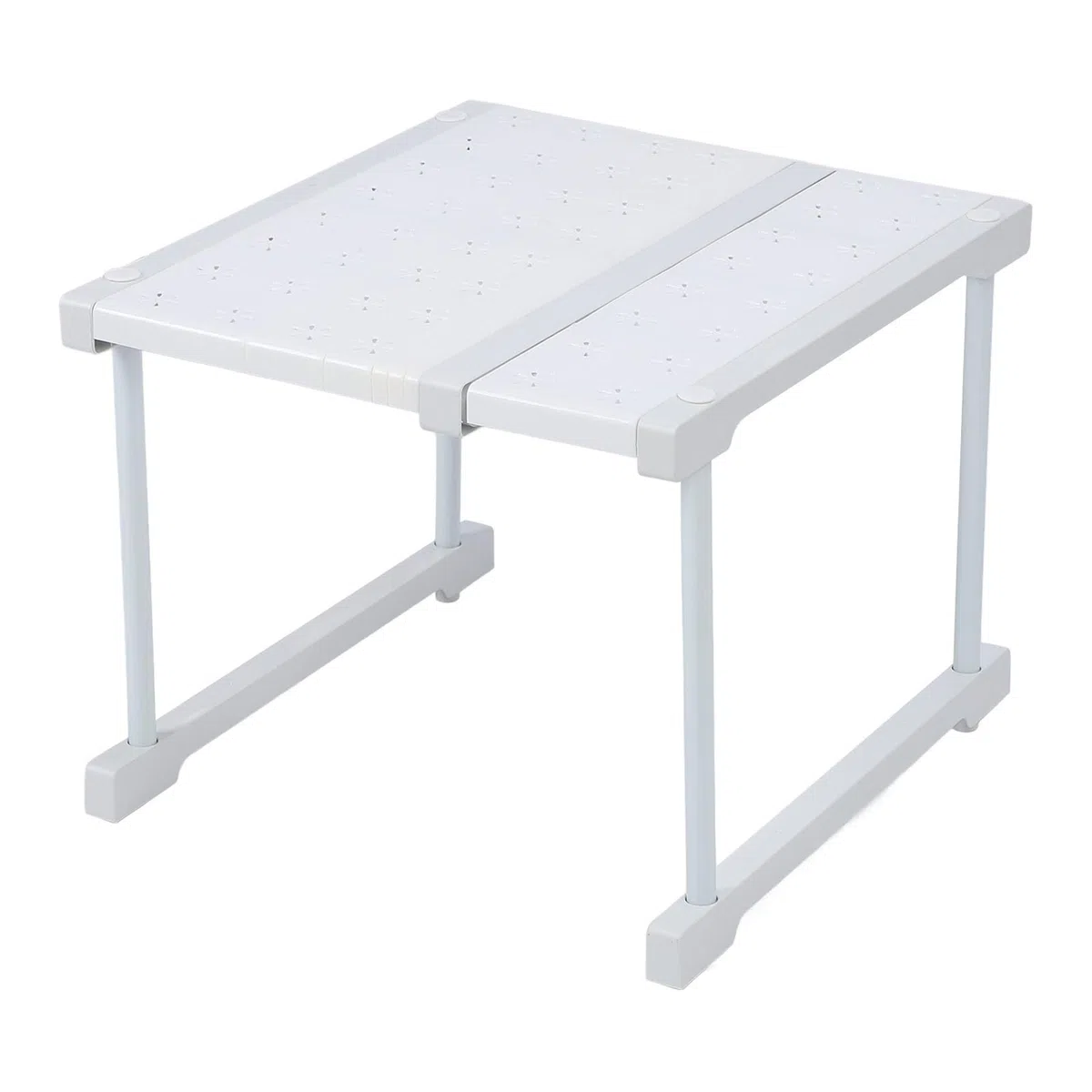 Ripiano per Armadio Espandibile con Acciaio Al Carbonio, Ripiano Regolabile per Armadio, Divisorio Ideale per Guardaroba e Organizer per e Bagno (Lunghezza 27-38