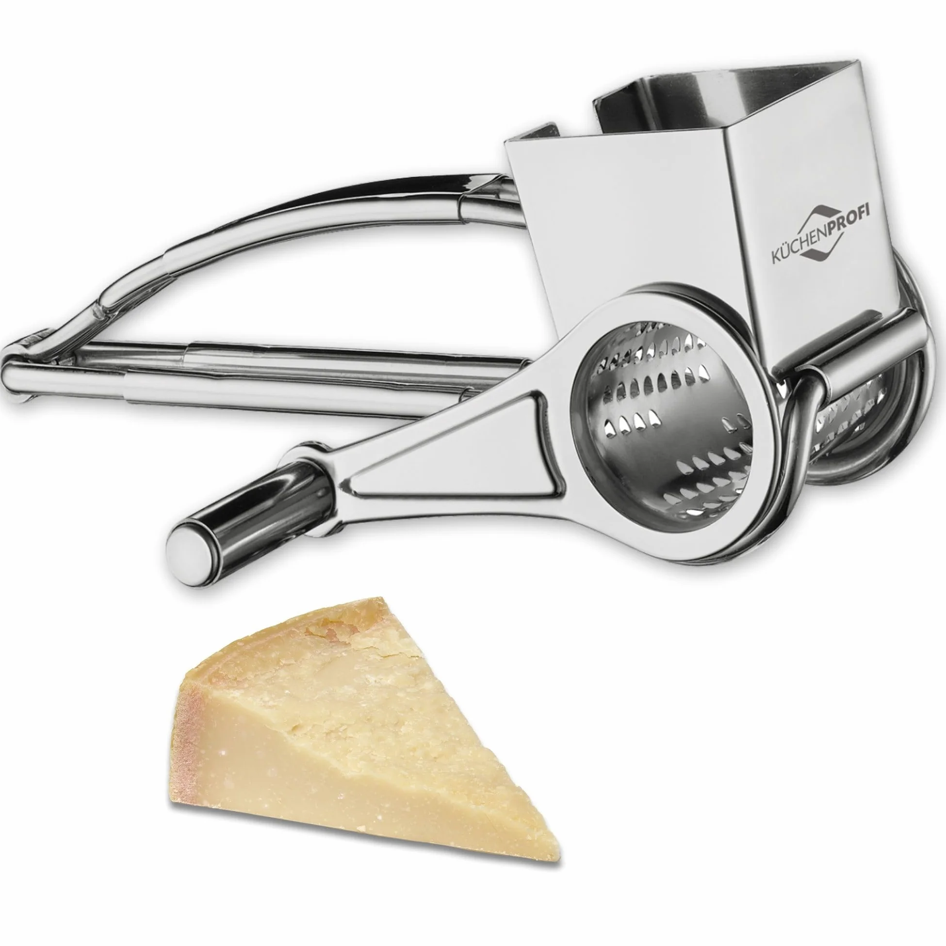 Küchenprofi Grattugia per formaggio in acciaio INOX 20 cm