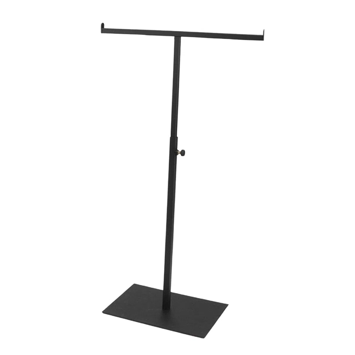 Milageto Espositore per Borse Scaffali per scaffali Organizer in Acciaio Inossidabile Appendiabiti per Sciarpe Supporto per Borse Appeso per Orologi, Nero