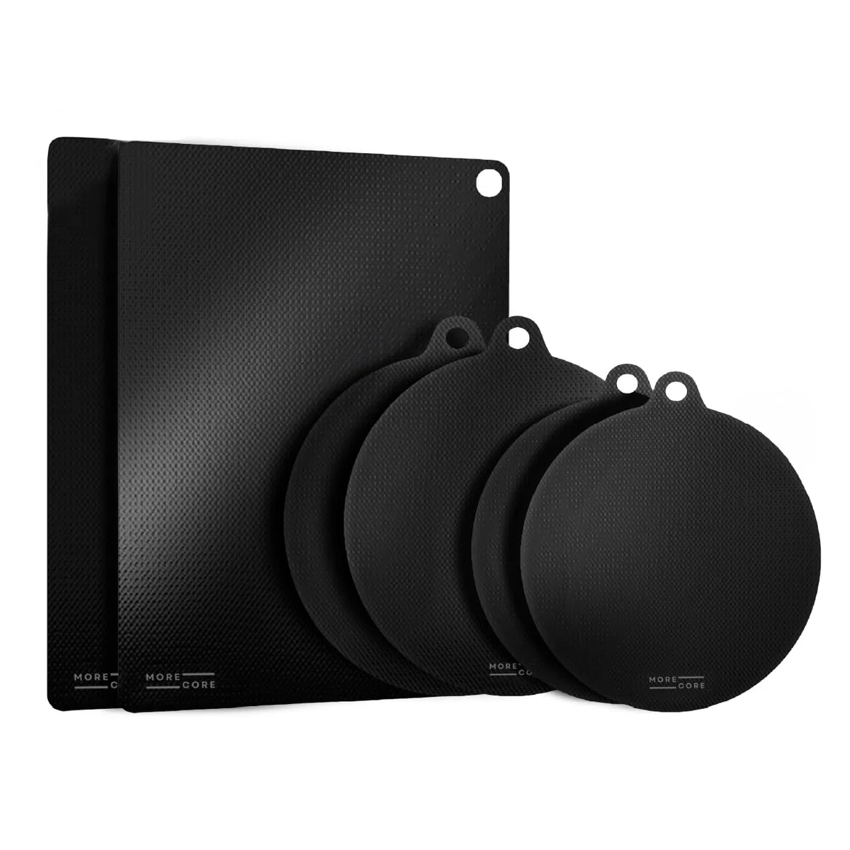 MoreCore Protezione piastra a induzione | Protege piastra a induzione | Protege piastra di cottura | Protezione piastra di cottura | Tappetino in silicone | 6 pezzi