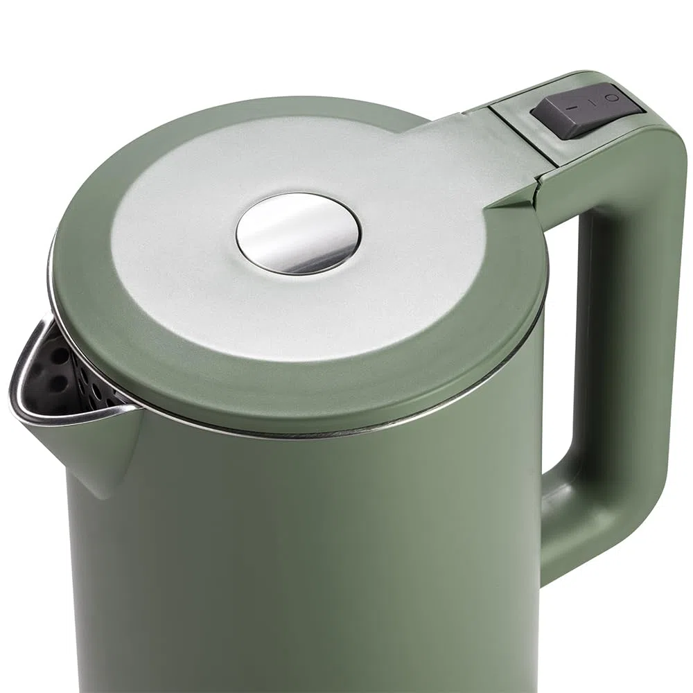 Tognana Iridea, Bollitore Elettrico Cordless 1,7 L, plastica-acciaio inox, verde