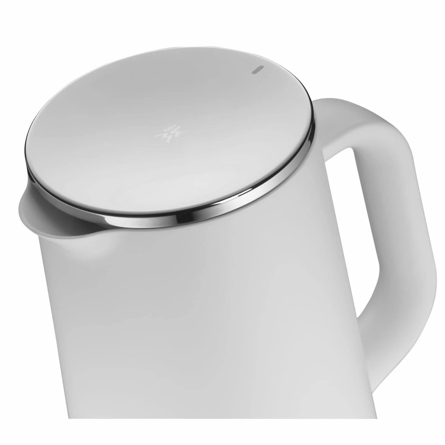 WMF Impulse Thermos da 1 l, Thermos per caffè o tè, Tappo a Vite, Mantiene Le Bevande Fredde e Calde per 24 Ore, Thermos per caffè o tè, Bianco, Acciaio Inossidabile, plastica