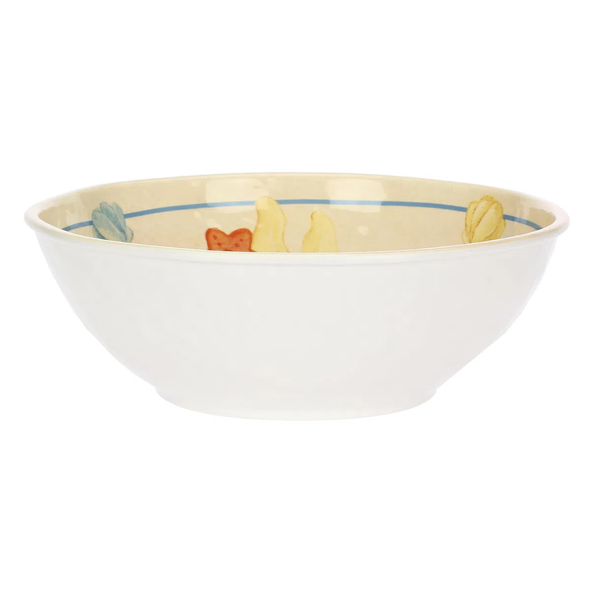 THUN, Insalatiera in Melammina, Linea Mare da Amare, Idea Regalo per la Cucina, Ø 28 cm