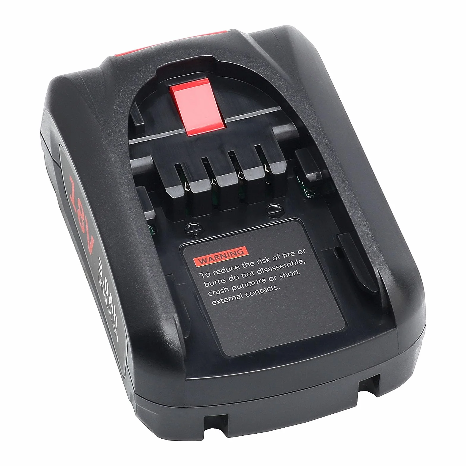 Sostituzione per Bosch 18V Batteria 3.0Ah Li-ion, Compatibile con Bosch Professional BAT609 BAT610 BAT612 BAT618 BAT620 e Aspirapolvere Serie Unlimited