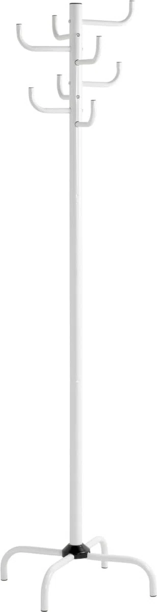 HAKU Appendiabiti bianco, metallo - Dim. A 180 cm x Ø 37 cm, Stile Moderno