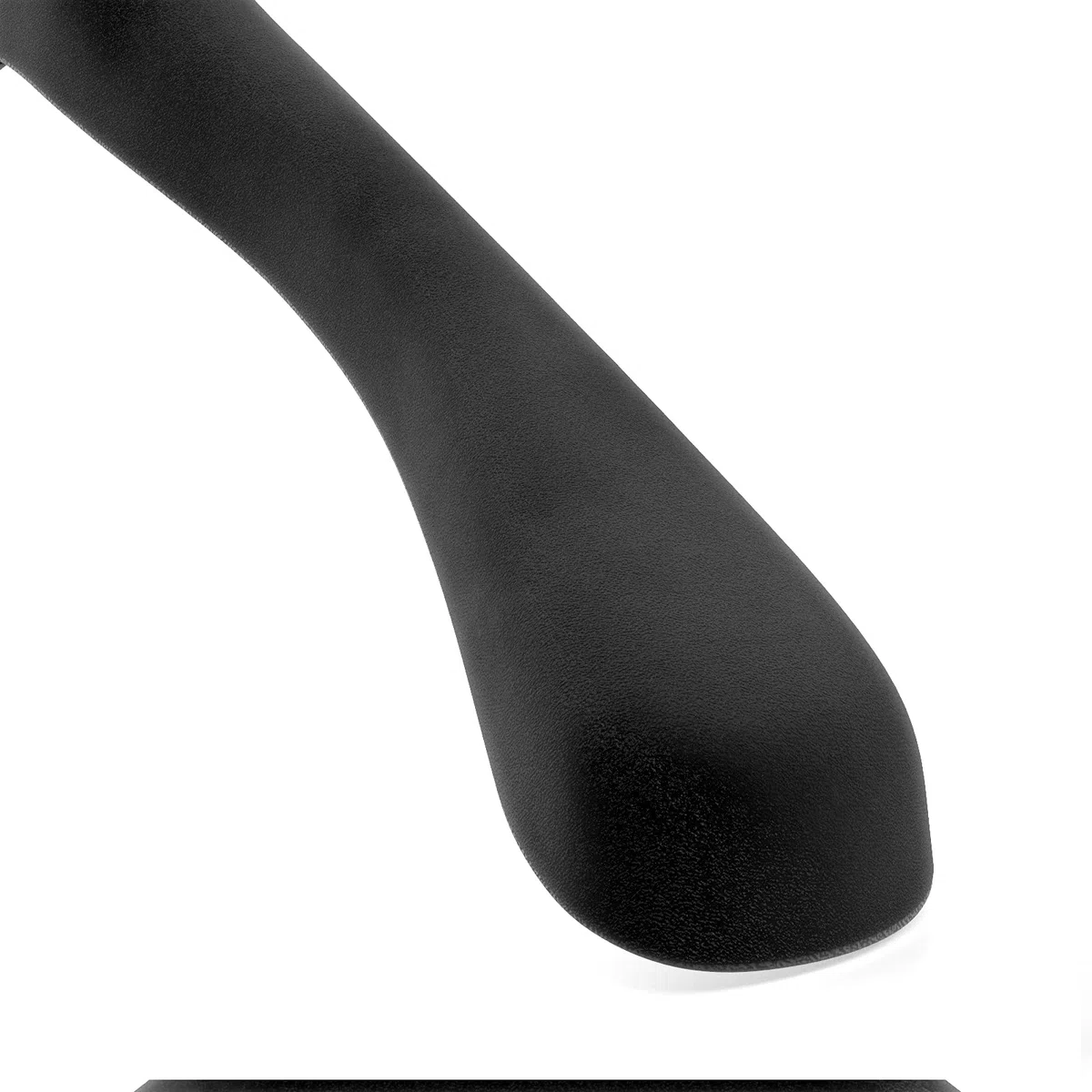 Mainetti Grucce in Velluto Antiscivolo, per Capispalla, Giacche, Felpe, Cappotti Uomo Donna, Appendini Resistenti, Made in Italy, Set di 10 Pezzi (Nero, 38 cm)