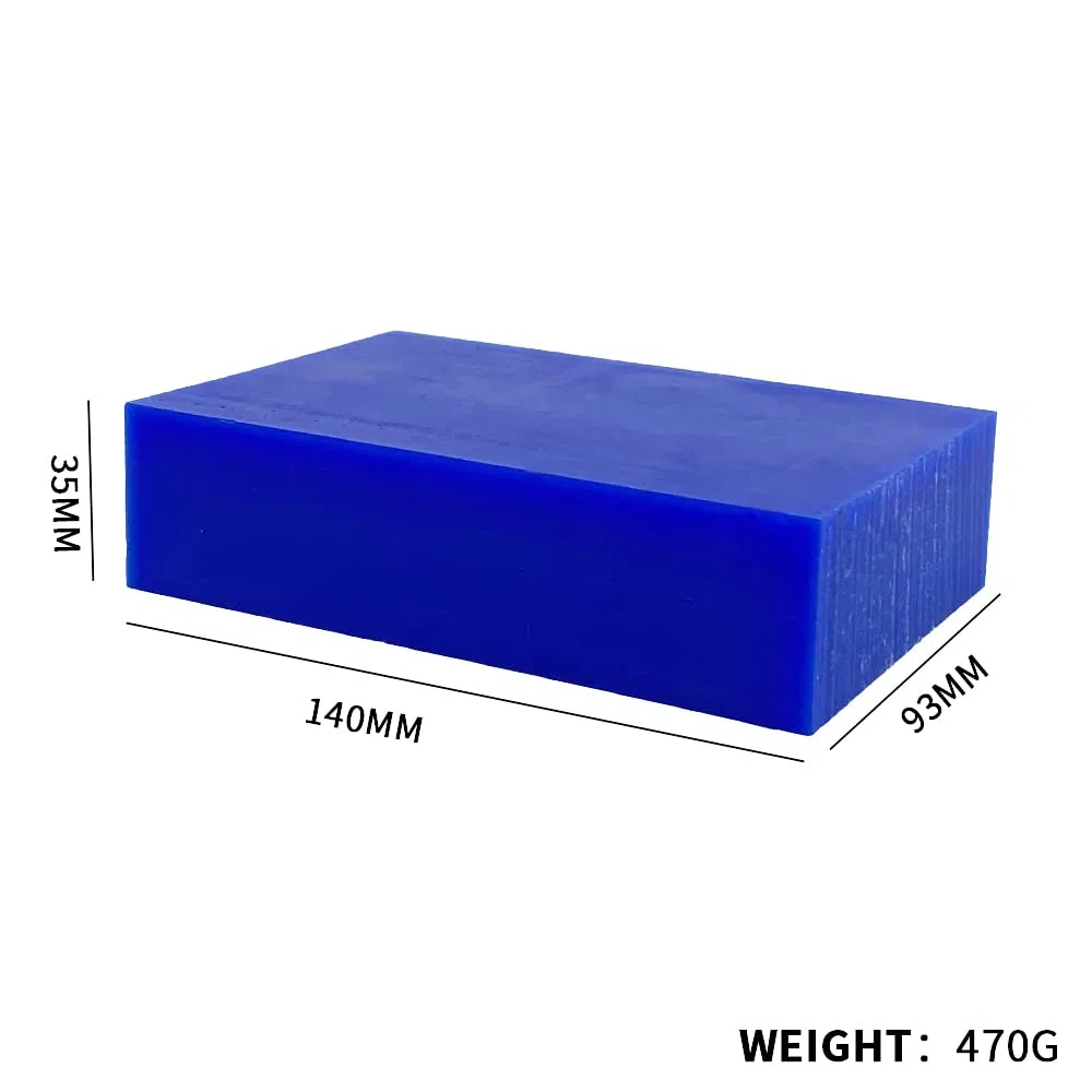 Stampo in cera persa per scolpire gioielli, 0,5 kg (blocco di cera blu)