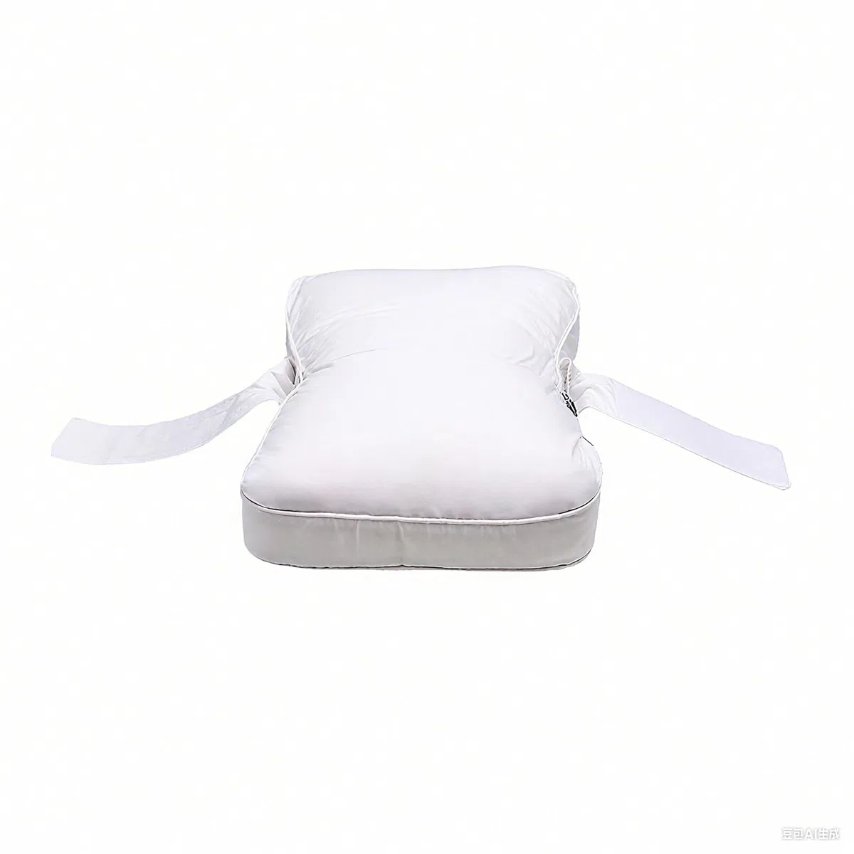 Cuscino per Ginocchia per Dormienti Laterali – Cuscino Gamba con Cintura Regolabile, Design Quadrato con Imbottitura in Cotone Perla, Supporto Morbido per Riposo Confortevole e Relax(Gray)