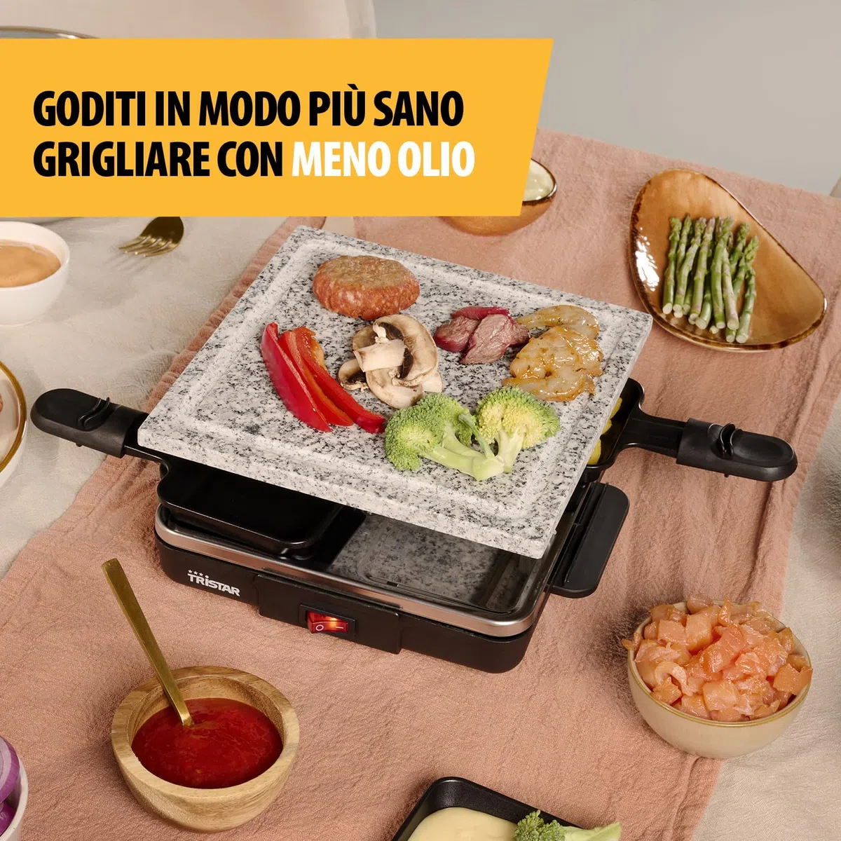 Tristar Ra-2745 Electric Grill 600w One Size
