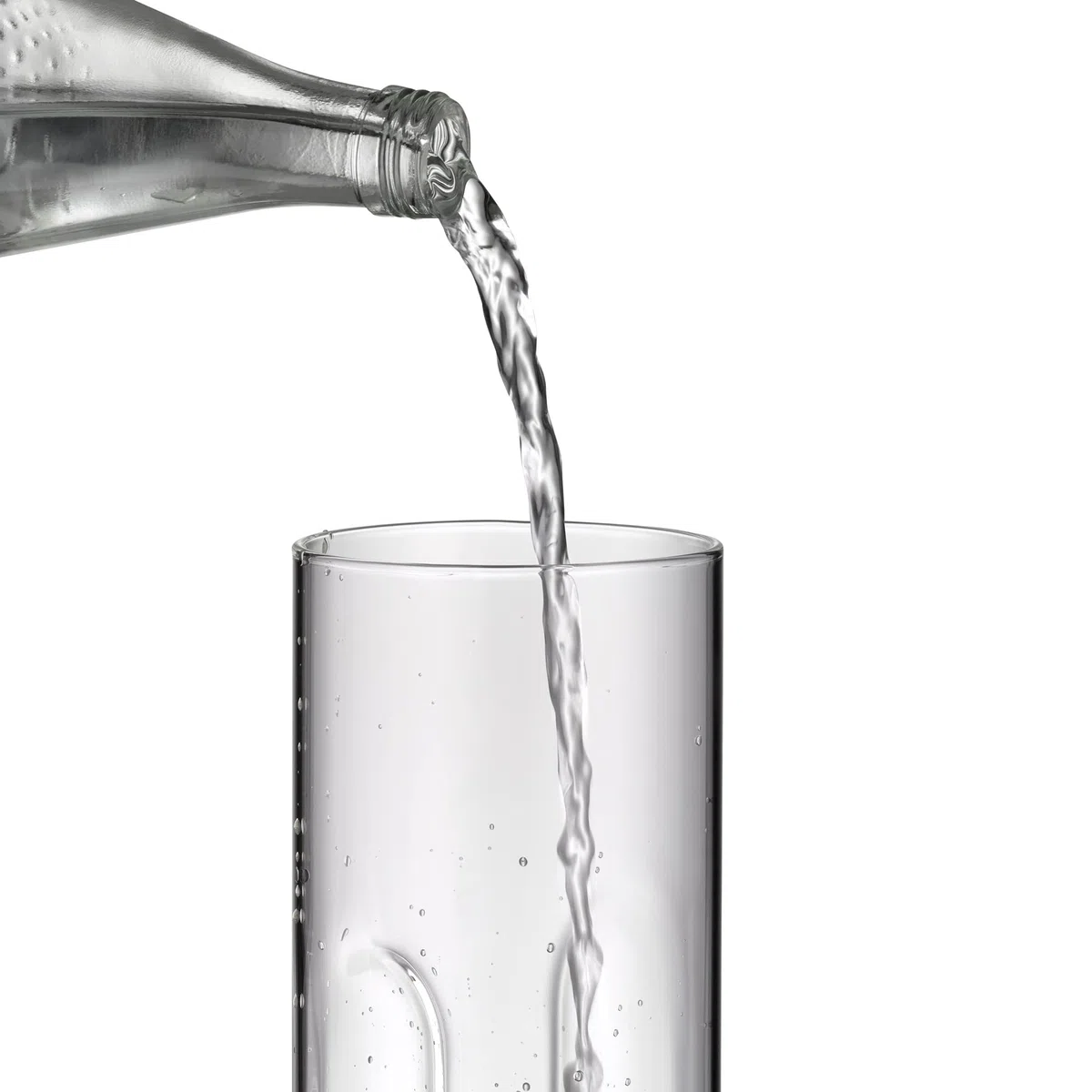 WMF Motion - Caraffa per acqua, 1,25 l, altezza 29 cm, coperchio in silicone, chiusura a scatto, impugnatura, lavabile in lavastoviglie