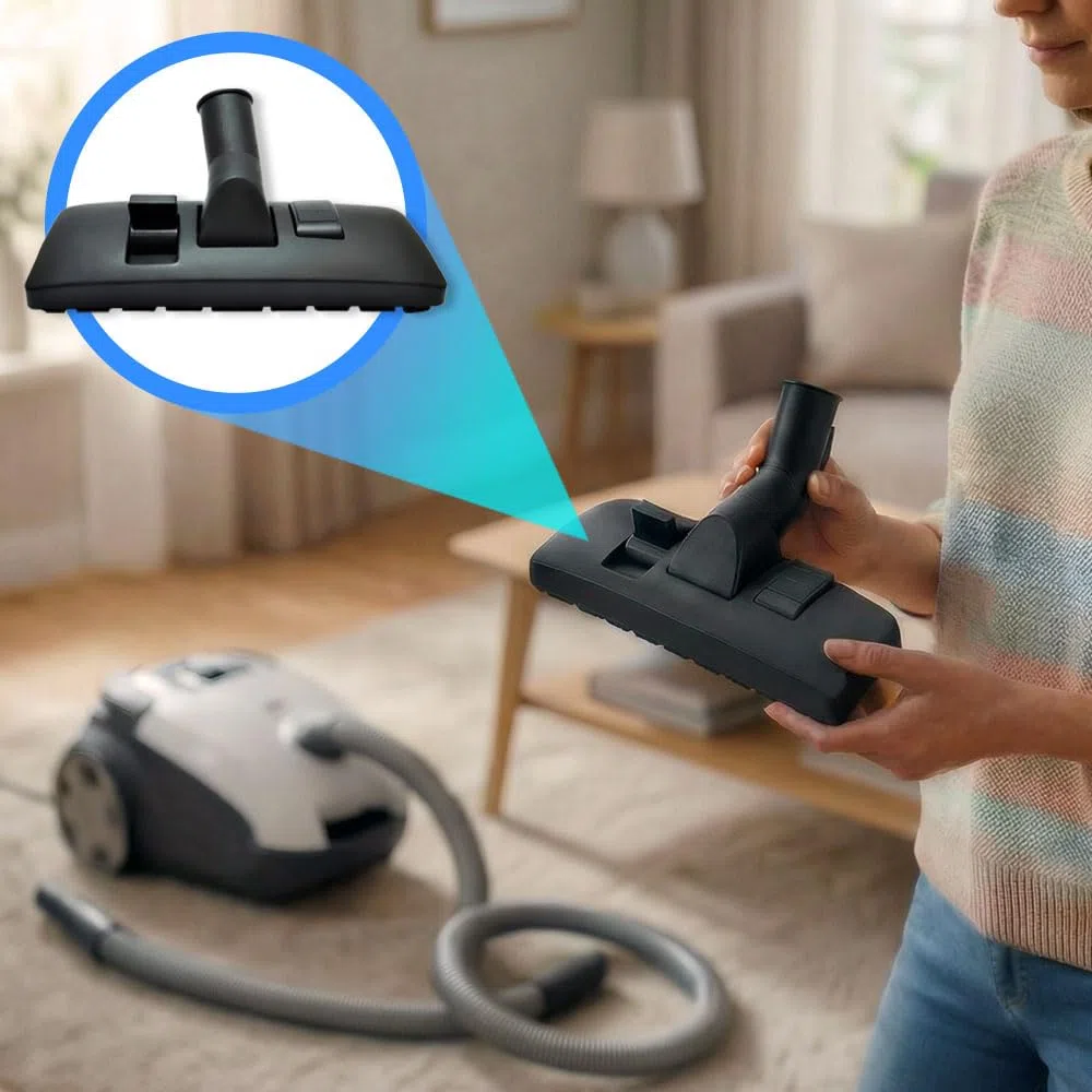 Anakel Home Confezione di Ricambio Tubo per Aspirapolvere universale con Bocchetta per Aspirapolvere con Giunto girevole, Accessori per Aspirapolvere | Ø32 mm, Lunghezza Regolabile 56,5-94 cm