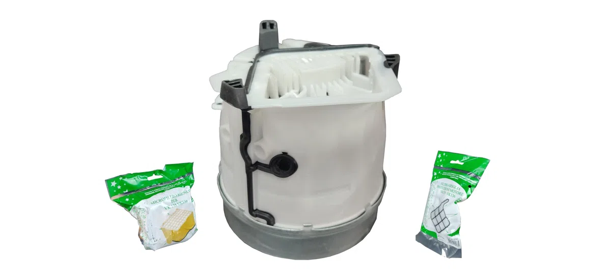 MOTORE FOLLETTO VK 135 VK 136 900WATT CERTIFICATO + FILTRO HEPA +TELA FILTRI