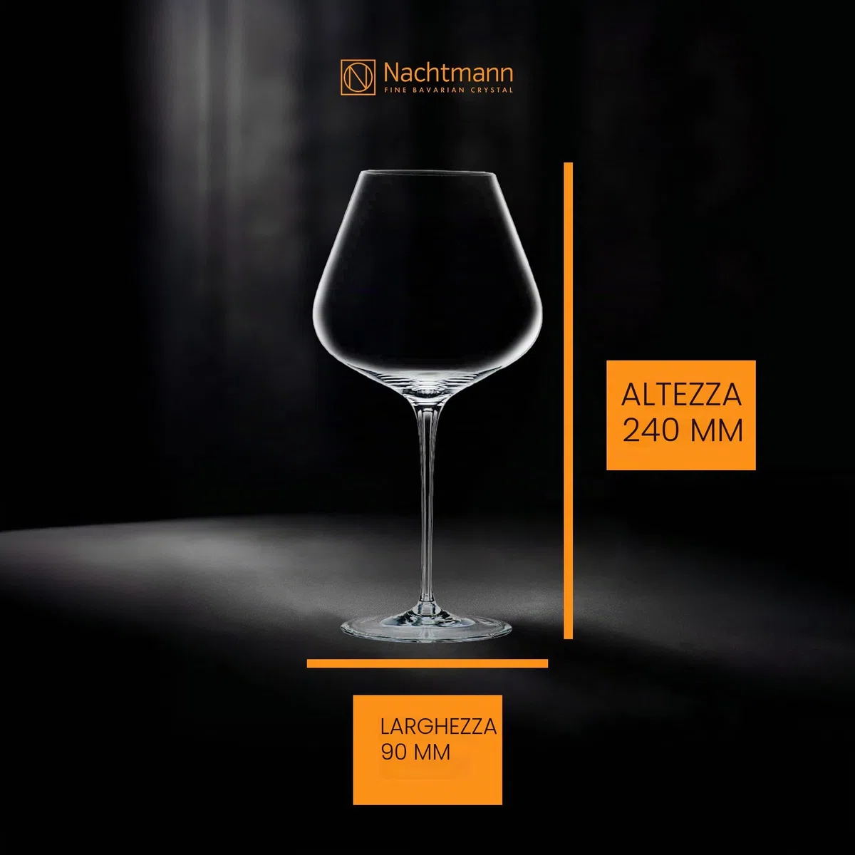 Spiegelau & Nachtmann - Set di 4 bicchieri Bicchieri Borgogna trasparente