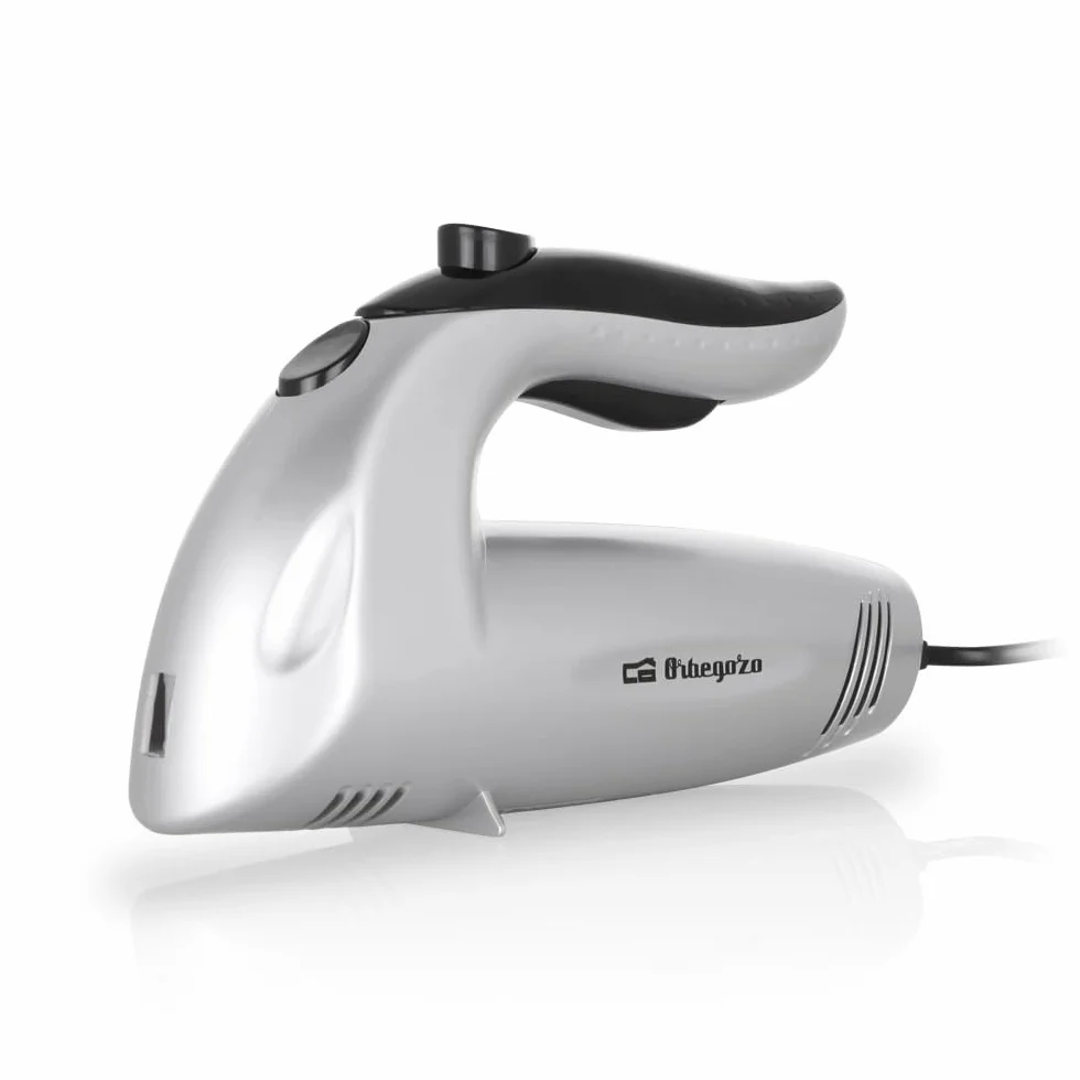 Orbegozo CU 3800, Affilacoltelli elettrico, interruttore di sicurezza e protezione sull'accensione, 150 W, lame in acciaio inossidabile, vibrazioni ridotte