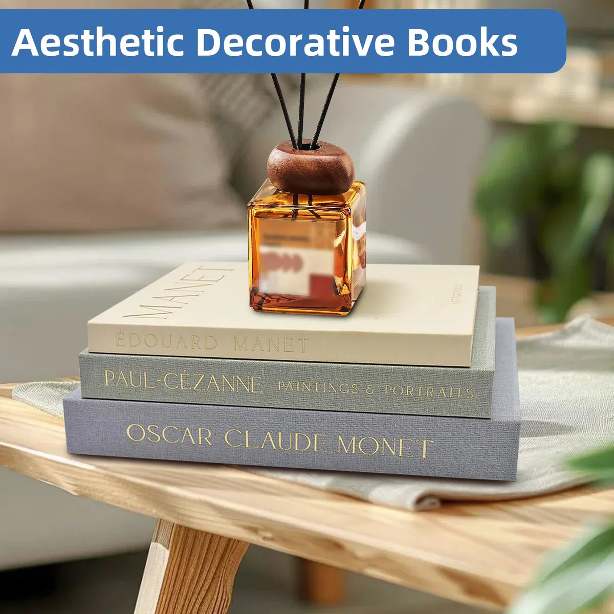 3 Pezzi Libri Decorativi Arredamento Stanza, Libris Finti in Lino Scatola Portaoggetti con Chiusura Magnetica, Moderno Impilabile Libri Falsi per Tavolino da Caffè Scaffale (Grigio)
