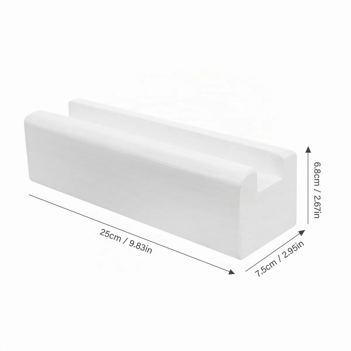 DOITOOL Supporto Per Specchio a Figura Intera in Legno 9.84X2.76X2.76 Pollici Base Antiscivolo Supporto Stabile Per Specchio Da Terra Espositore Per Opere D'Arte Casa Ufficio