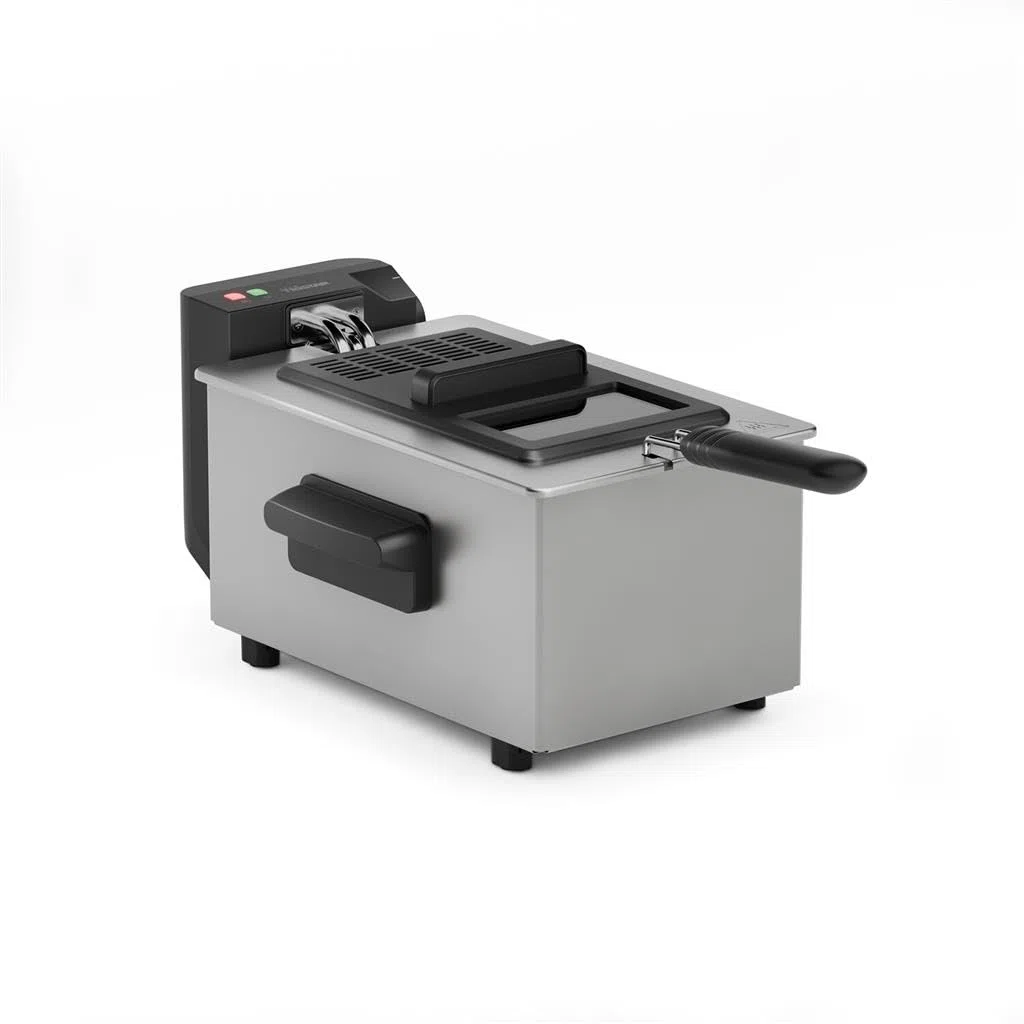 Tristar Acciaio inossidabile Friggitrice Elettrica, 2000W, 3 litri, FR-9338 - Cucina e Casa