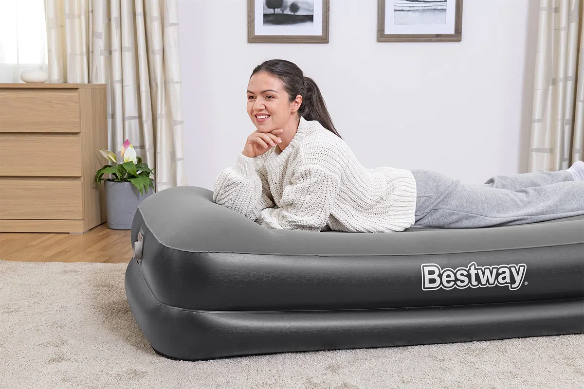 Bestway 67401-3 Materasso Singolo Tritech™ da 191x97x 46 cm con Pompa CA Integrata