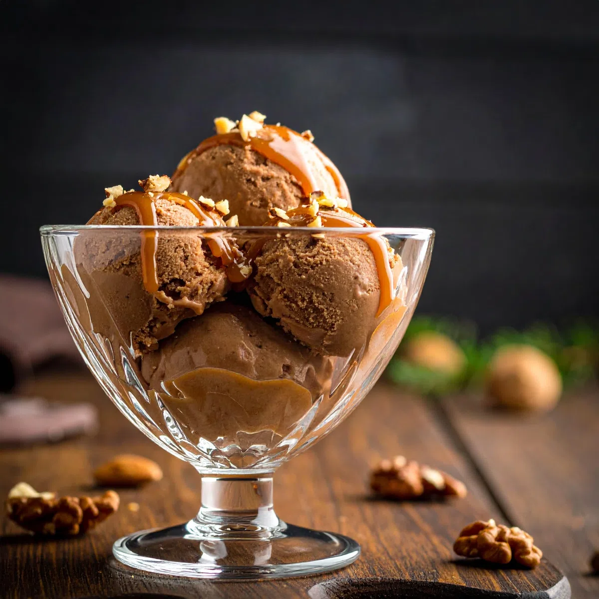 Glasmark KROSNO 1992 Coppa gelato Coppa gelato Dessert 310 ml Vetro robusto lavabile in lavastoviglie Laccato trasparente