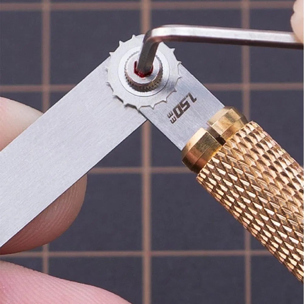 Alnicov Strumento per la creazione di Rivetti Modello, Macchina per Rivetti con Manico per Strumento di Accessori per la Costruzione di modellismo, Hobby e Artigianato