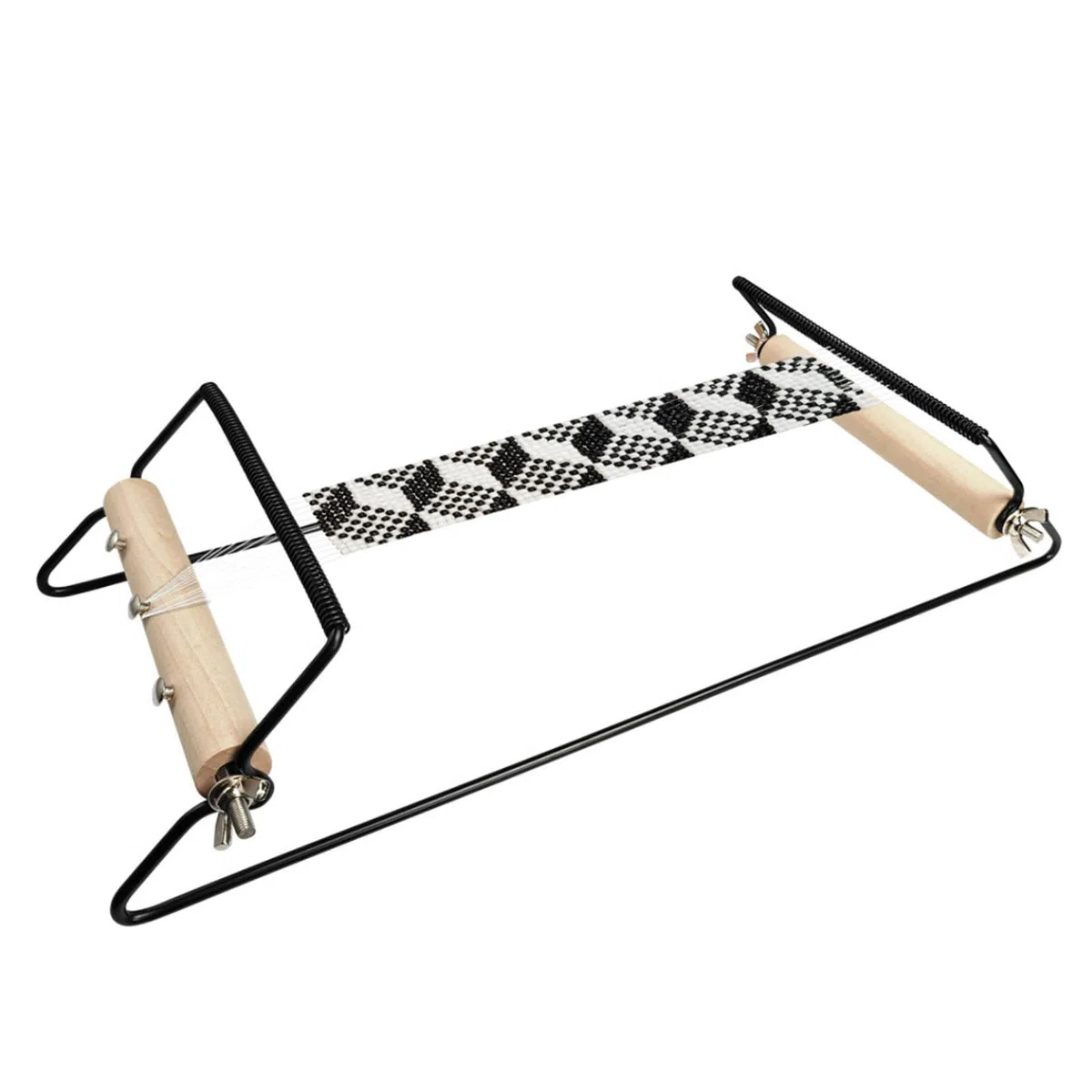 Grande struttura in metallo resistente perline macchina per maglieria perline gioielli tessuti gioielli unici per braccialetto accessori perline