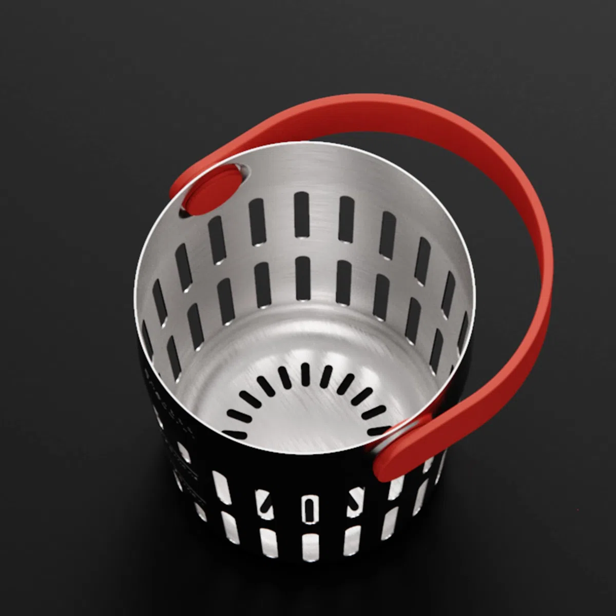 Trebonn - CookinPodPRO Coral - Cestello per cotture in acciaio inox. Ideale per cuocere la pasta, per cotture a vapore e per fritture.…